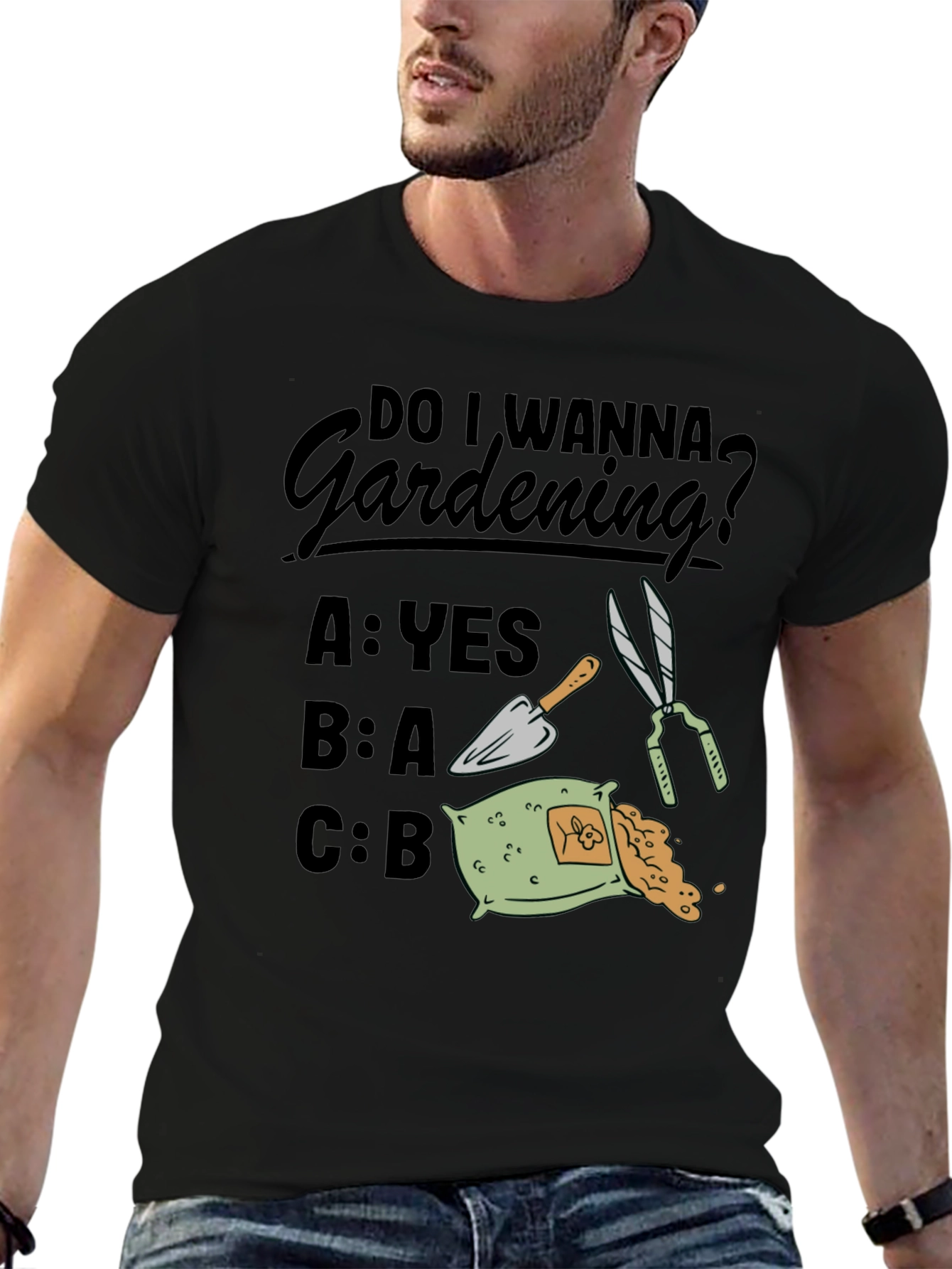 Gardening Humor T-Shirt - Do I Wanna Gardening?