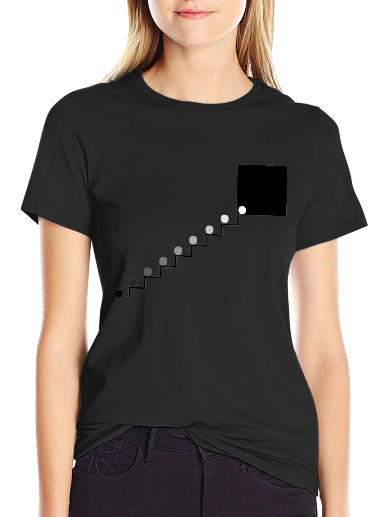 Ascending Black T-Shirt