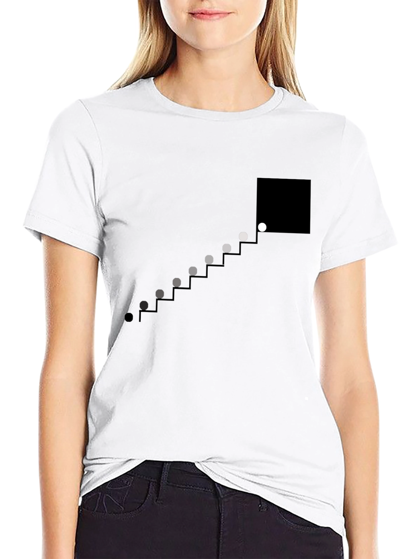 Ascending Black T-Shirt