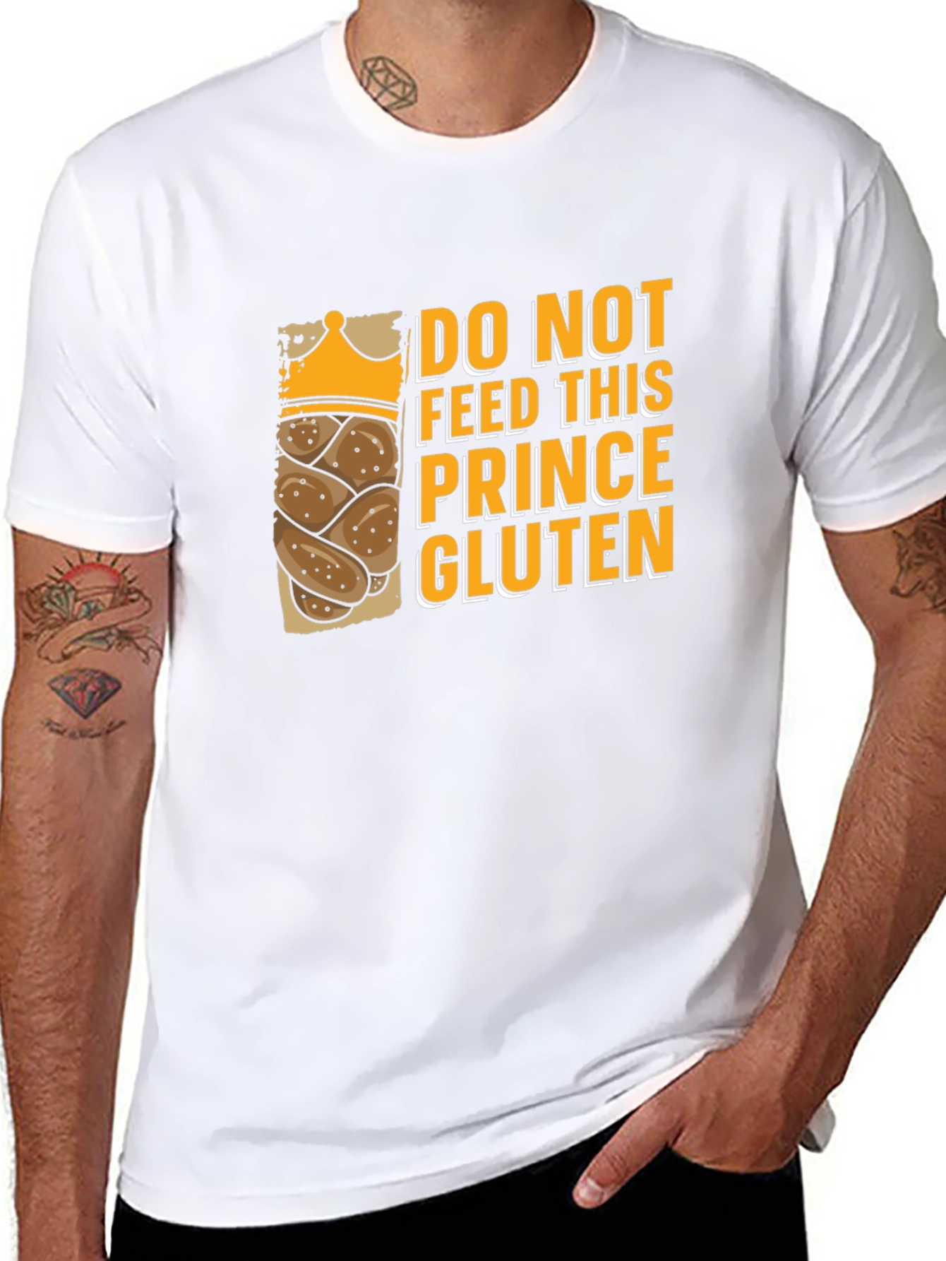 Do Not Feed Prince Gluten Funny T-Shirt