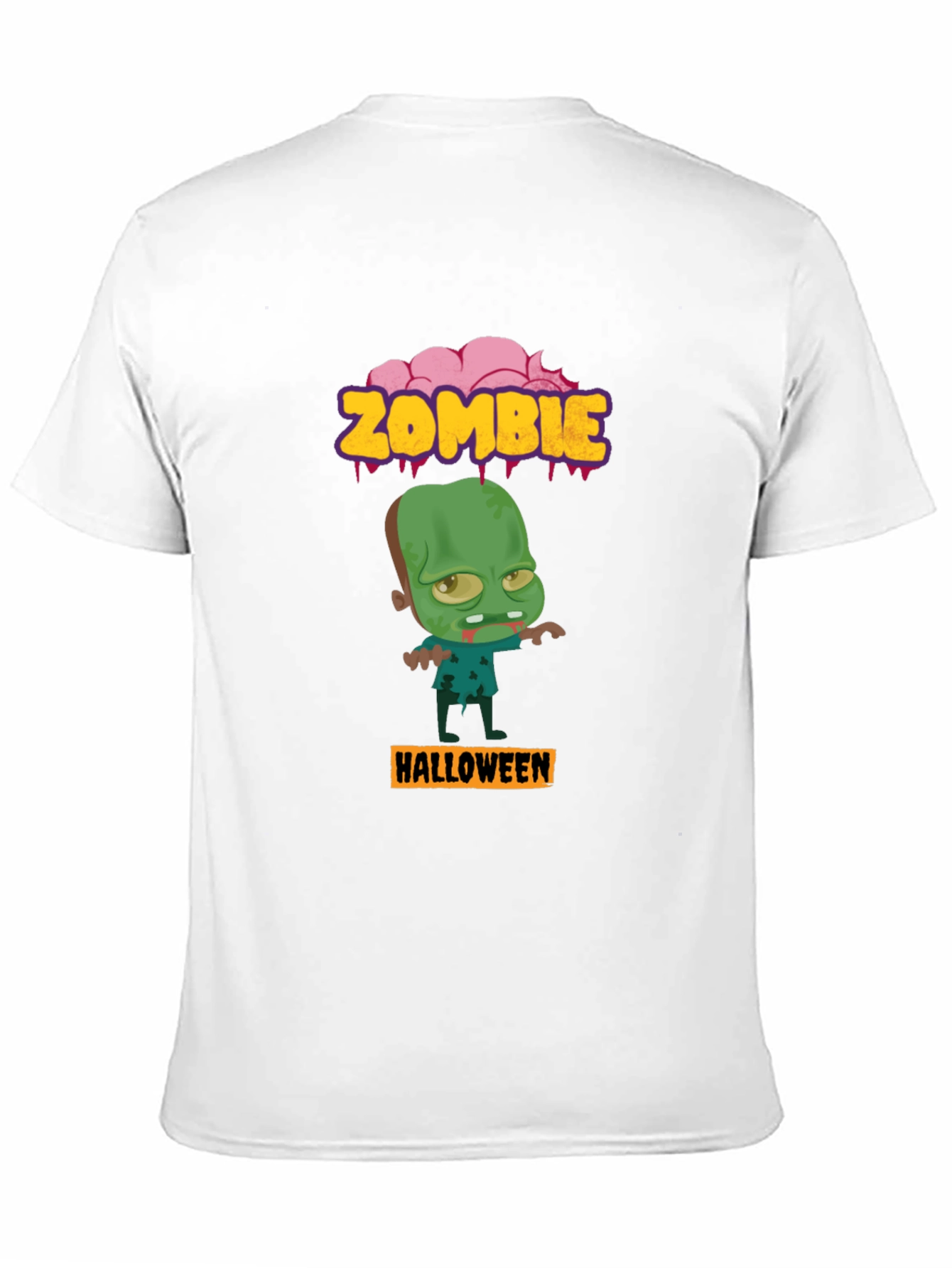 Zombie Halloween Graphic T-Shirt