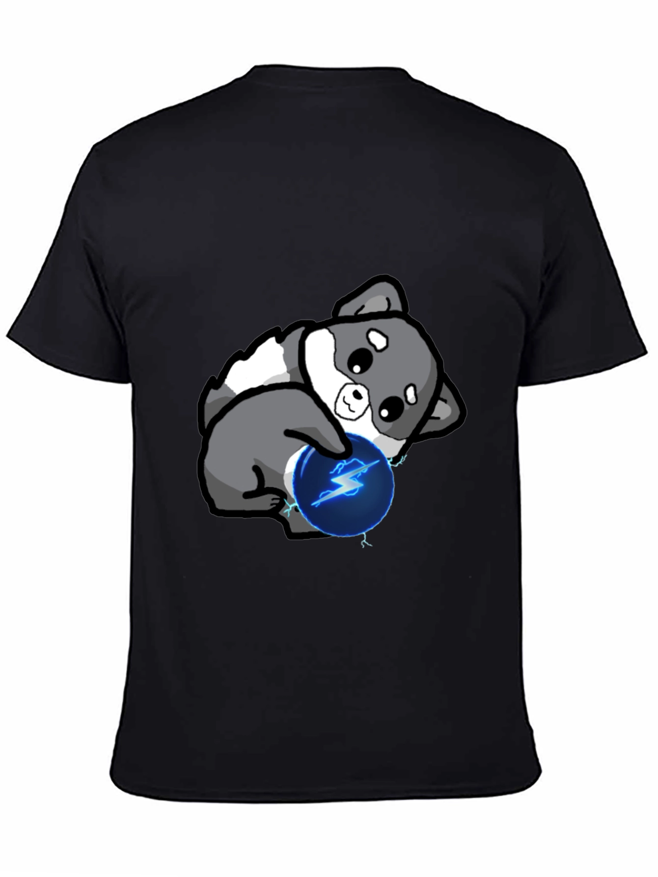 Cute Doge with Lightning Ball T-Shirt