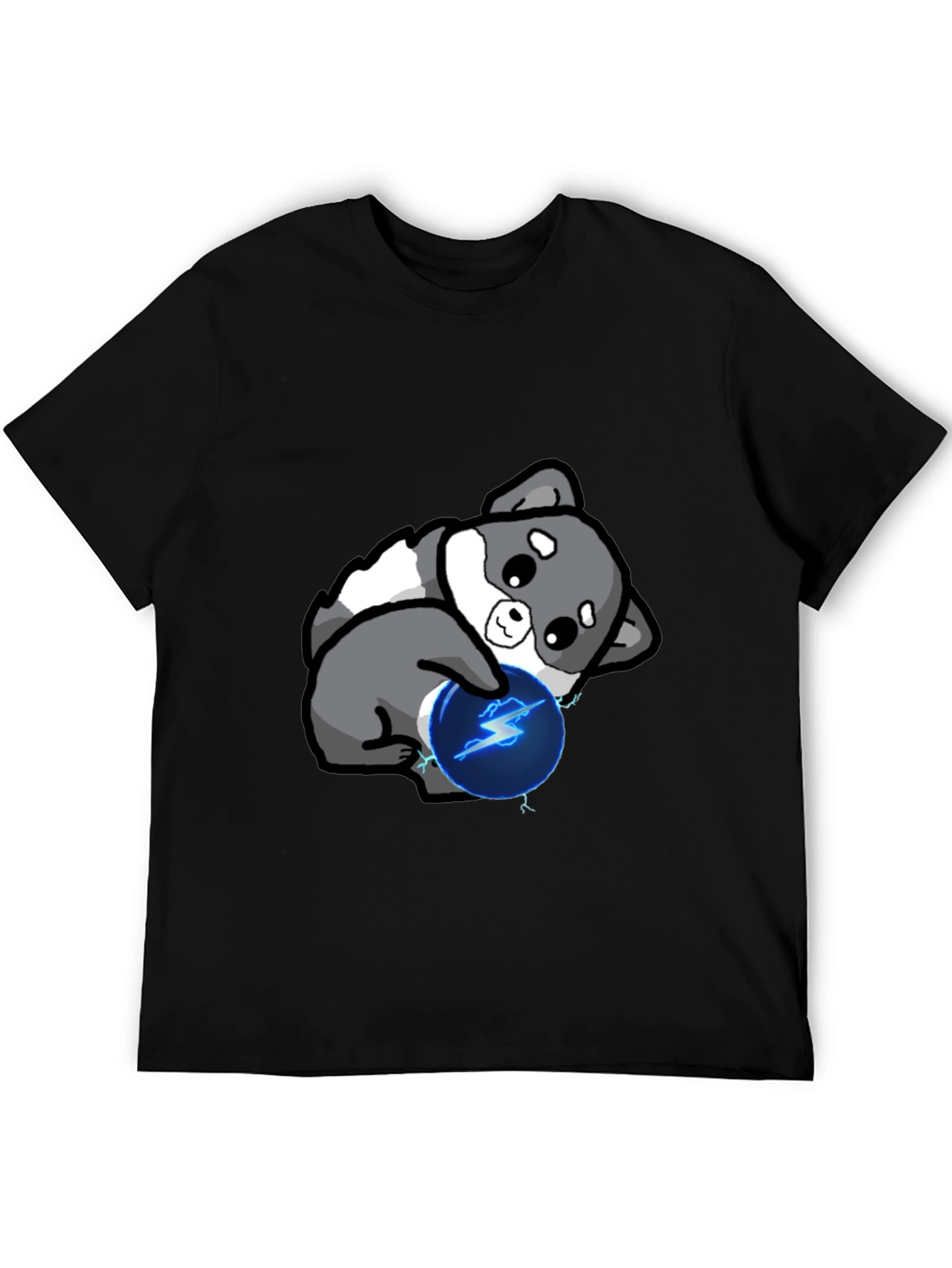 Cute Doge with Lightning Ball T-Shirt