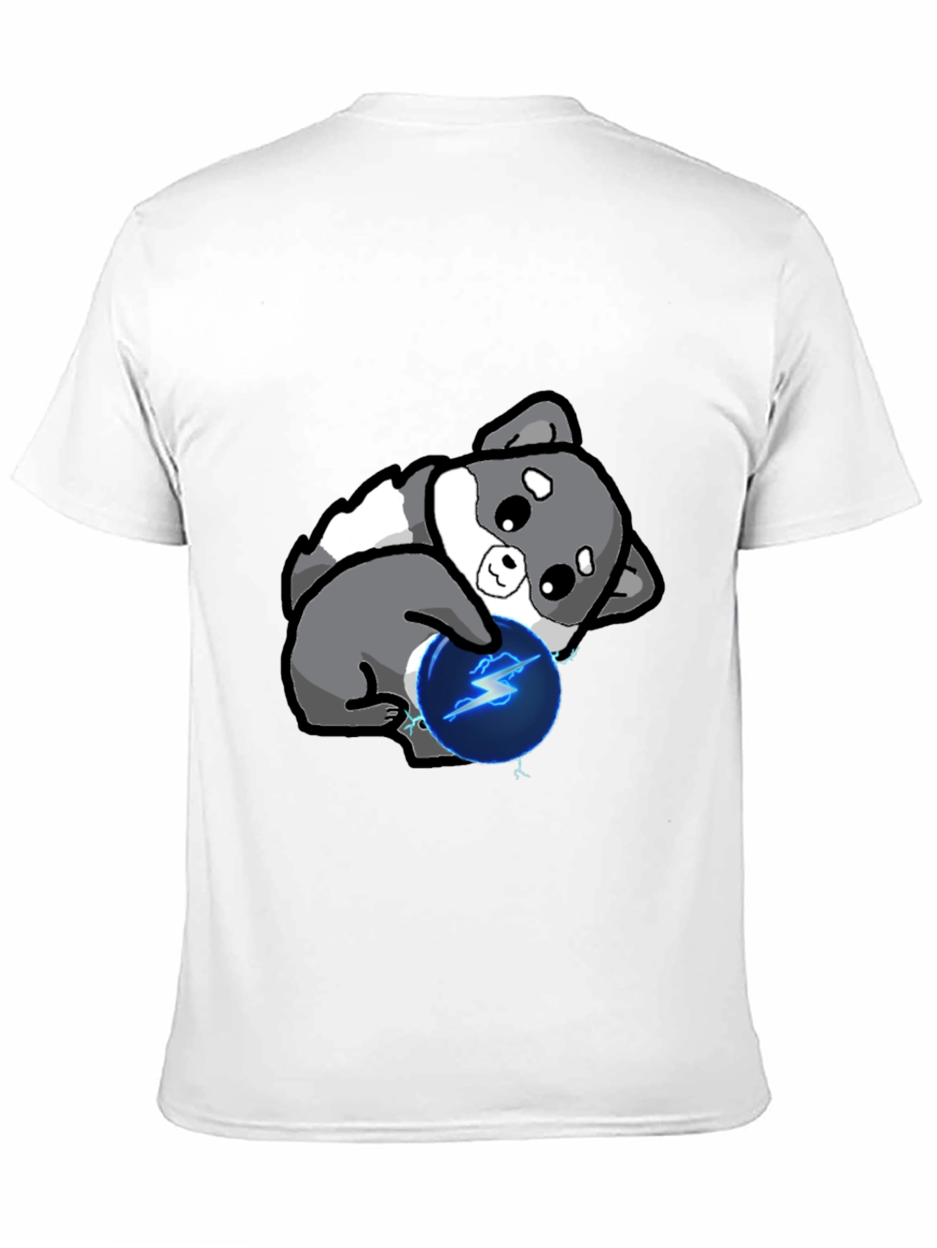 Cute Doge with Lightning Ball T-Shirt