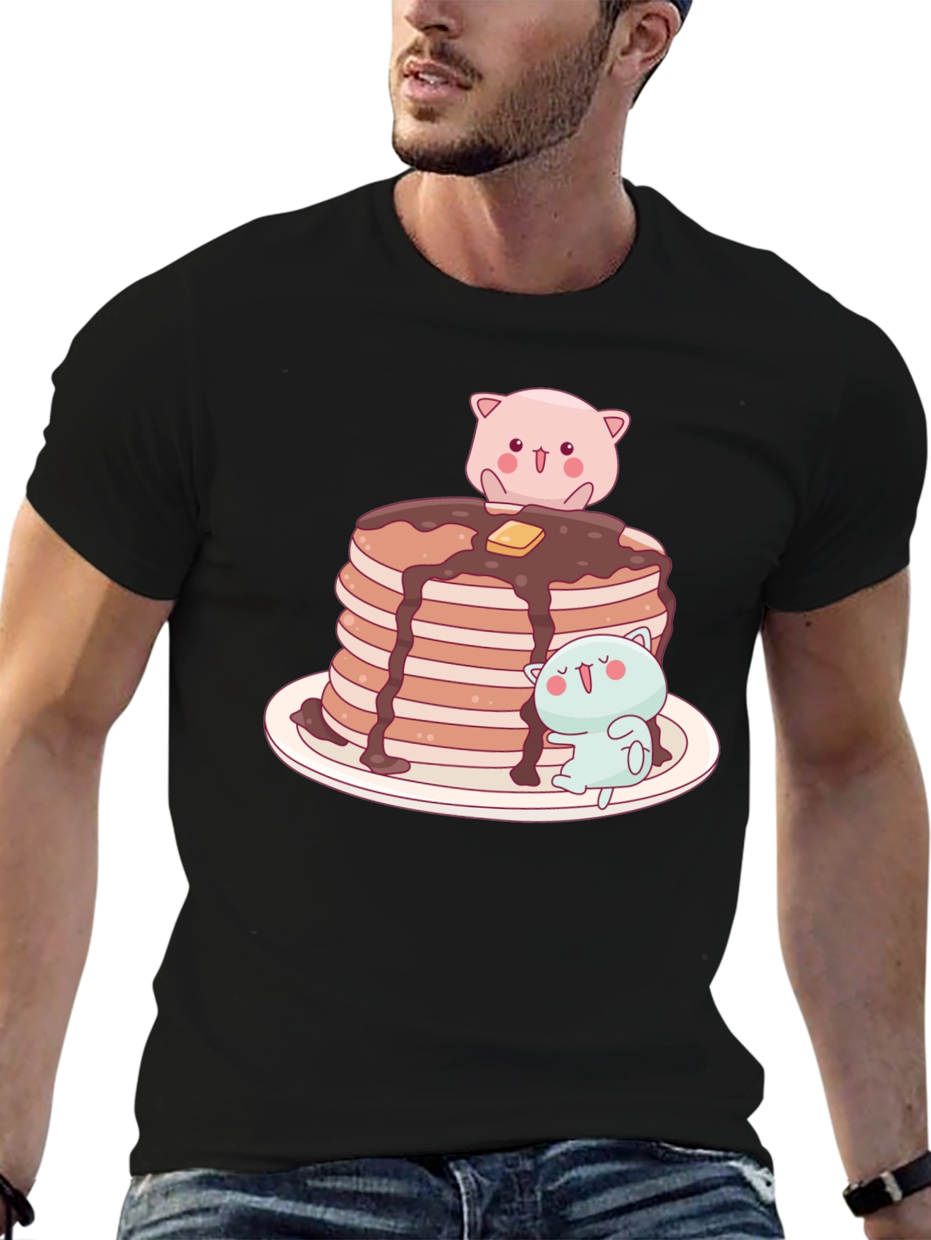 Pancake Stack Kawaii T-Shirt