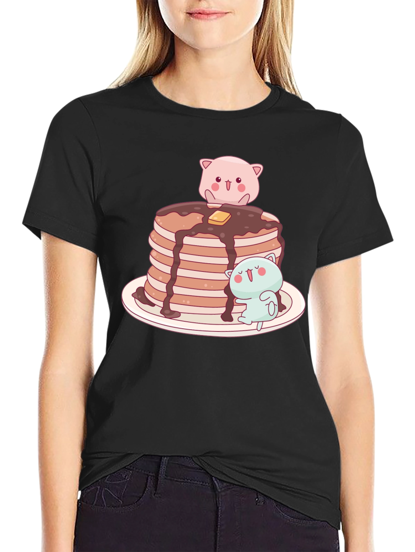 Pancake Stack Kawaii T-Shirt