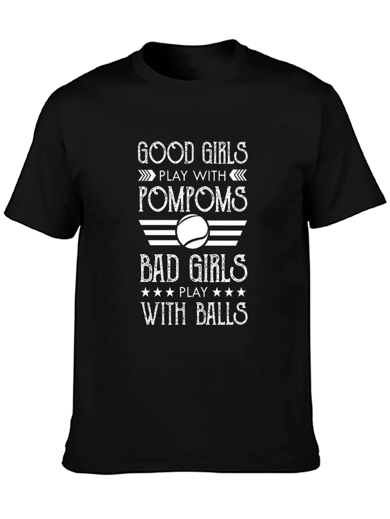 Good Girls vs Bad Girls T-Shirt Funny Novelty Tee