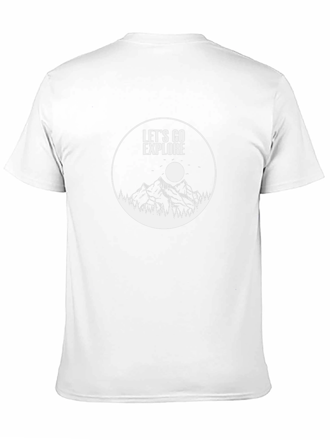 Lets Go Explore Graphic Tee - Adventure Awaits!