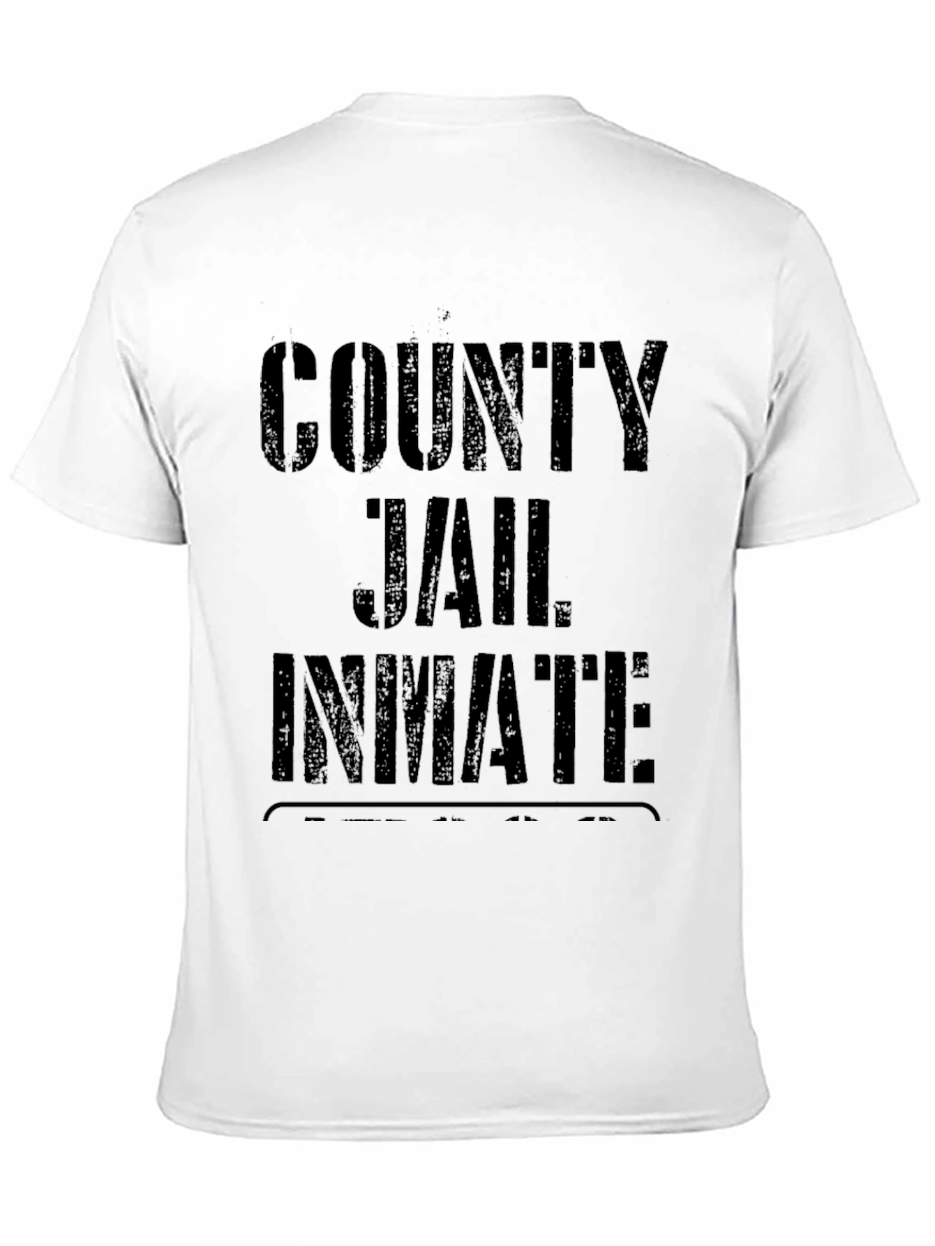 County Jail Inmate Graphic Tee
