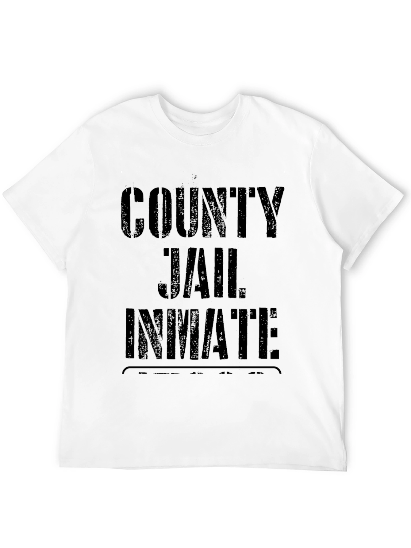 County Jail Inmate Graphic Tee