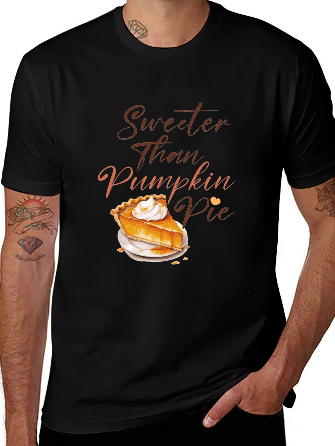 Sweeter Than Pumpkin Pie Graphic T-Shirt