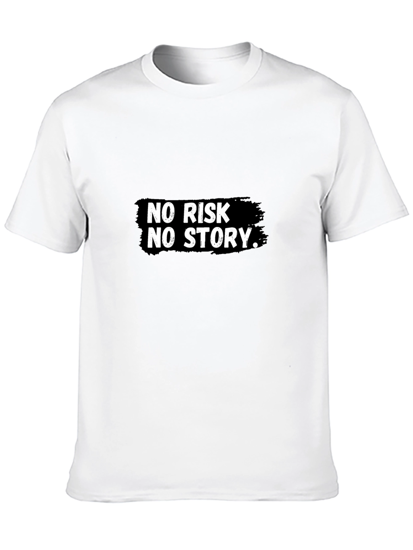 No Risk No Story Graphic Tee - Black