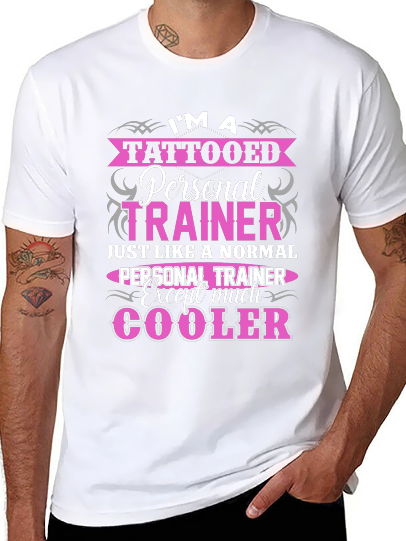 Tattooed Personal Trainer Graphic Tee