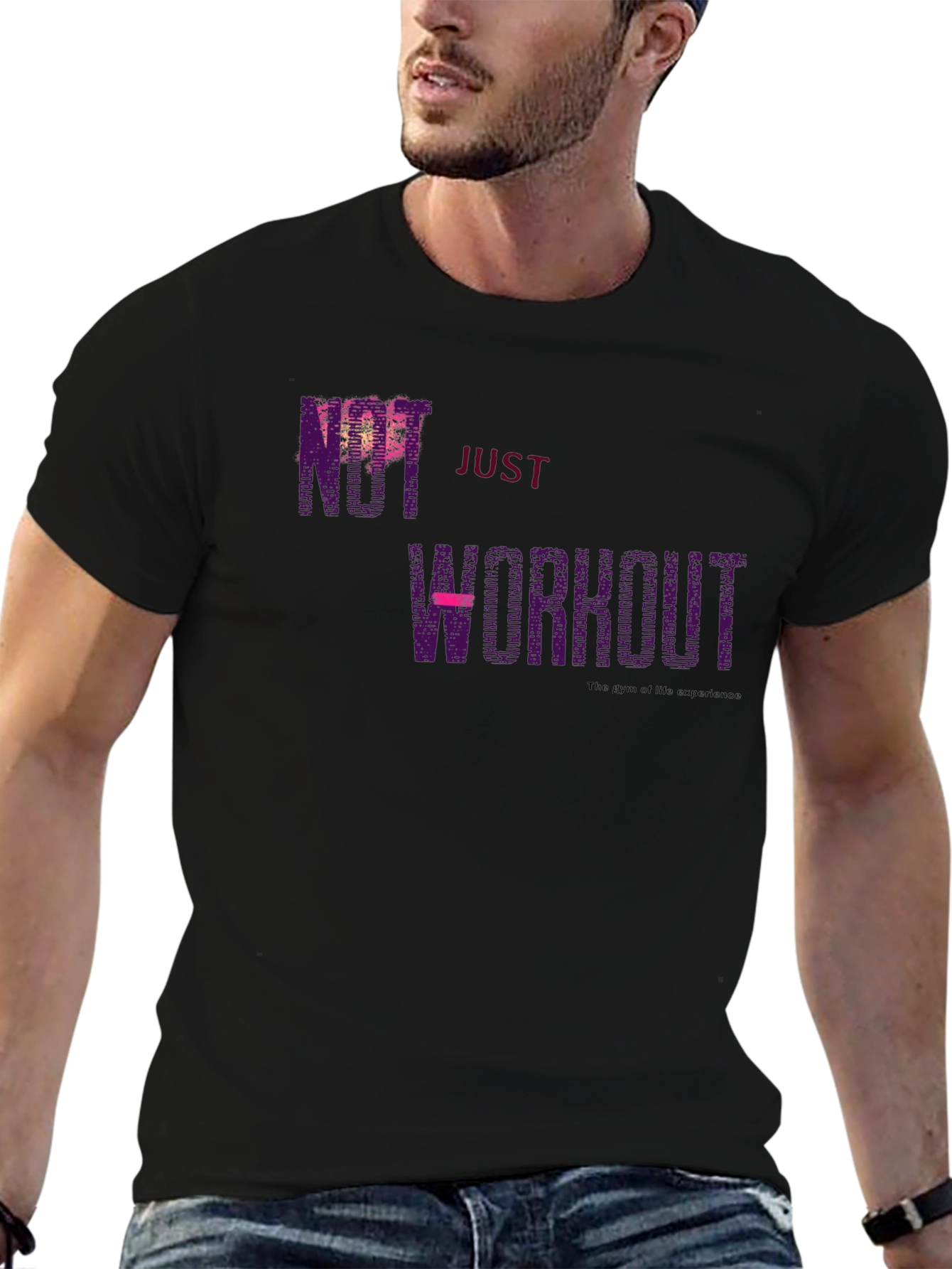 Workout Inspiration Black T-Shirt