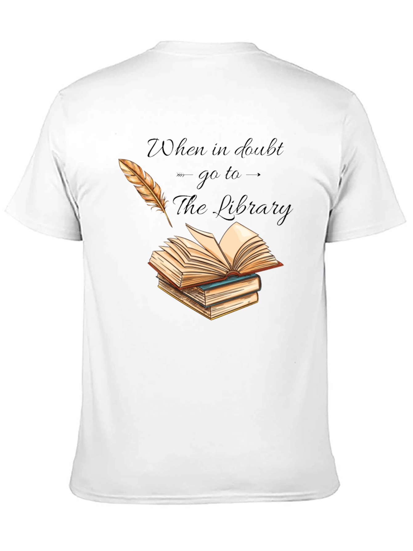 Library T-Shirt - Book Lover Tee