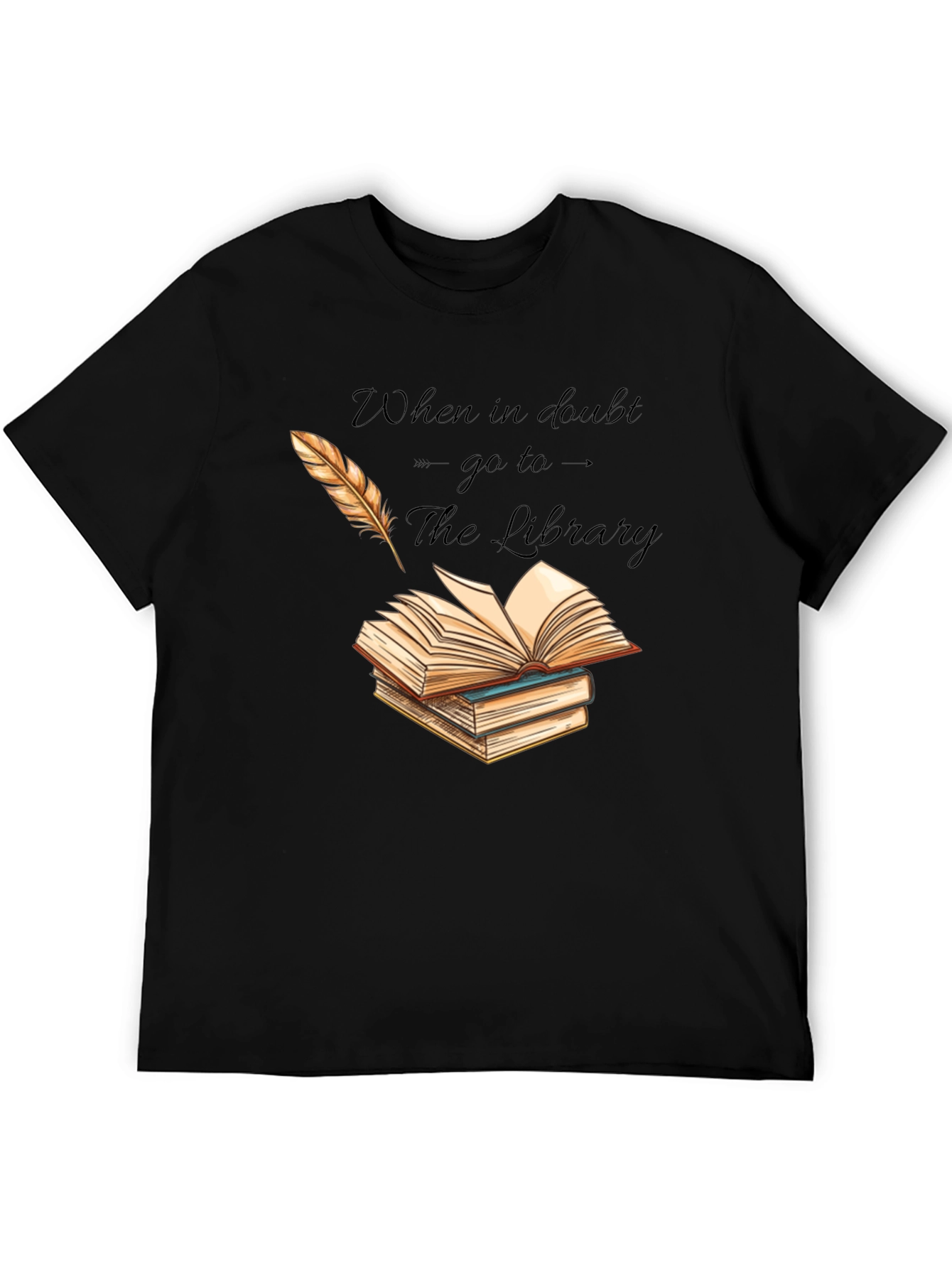 Library T-Shirt - Book Lover Tee