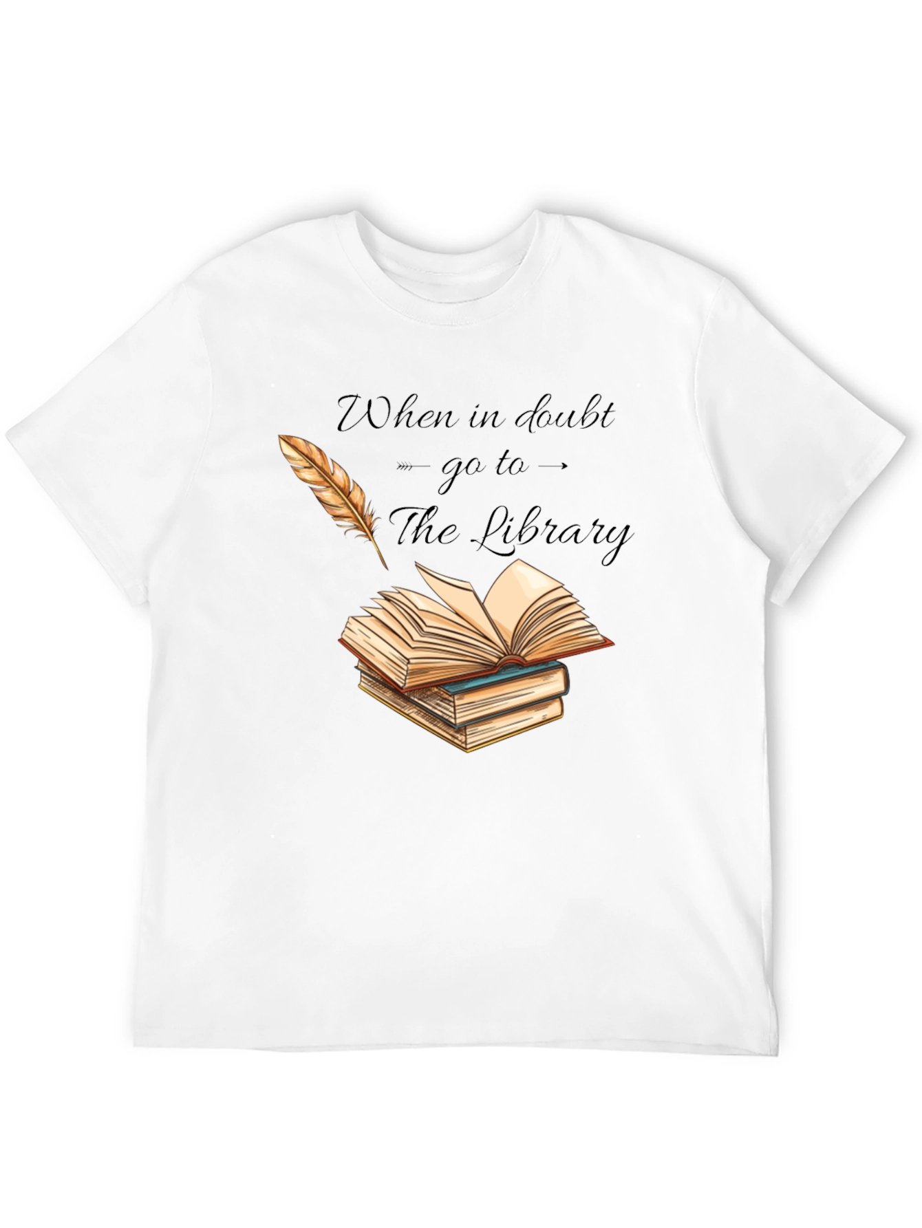Library T-Shirt - Book Lover Tee