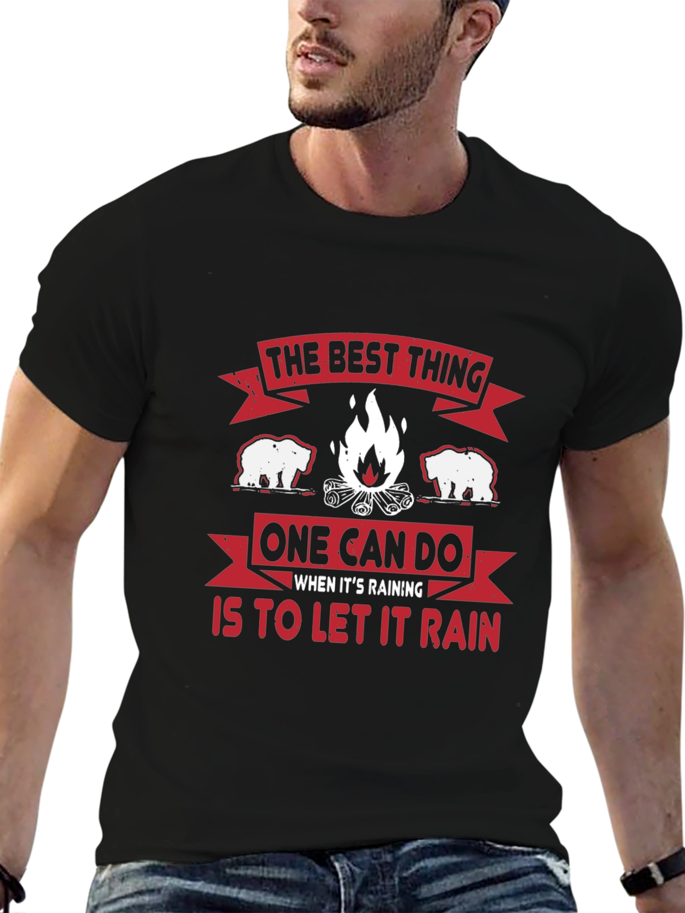 Rainy Day Camping T-Shirt