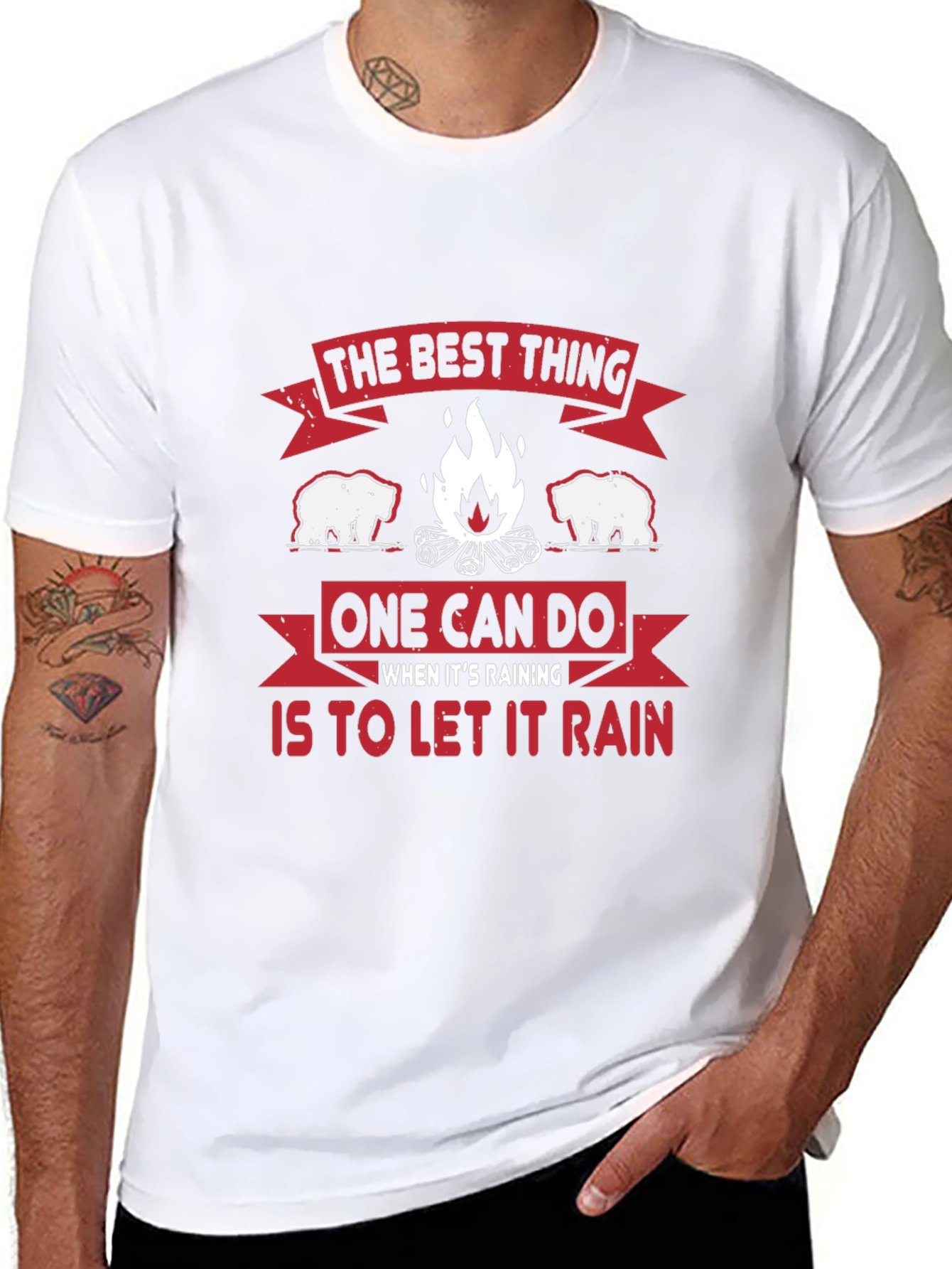Rainy Day Camping T-Shirt