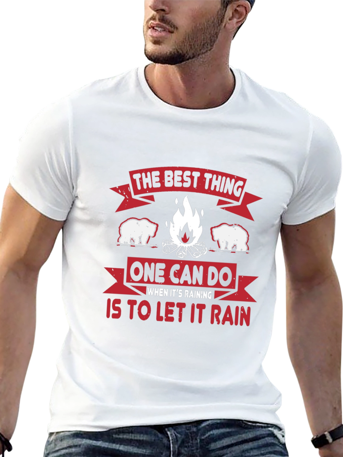 Rainy Day Camping T-Shirt