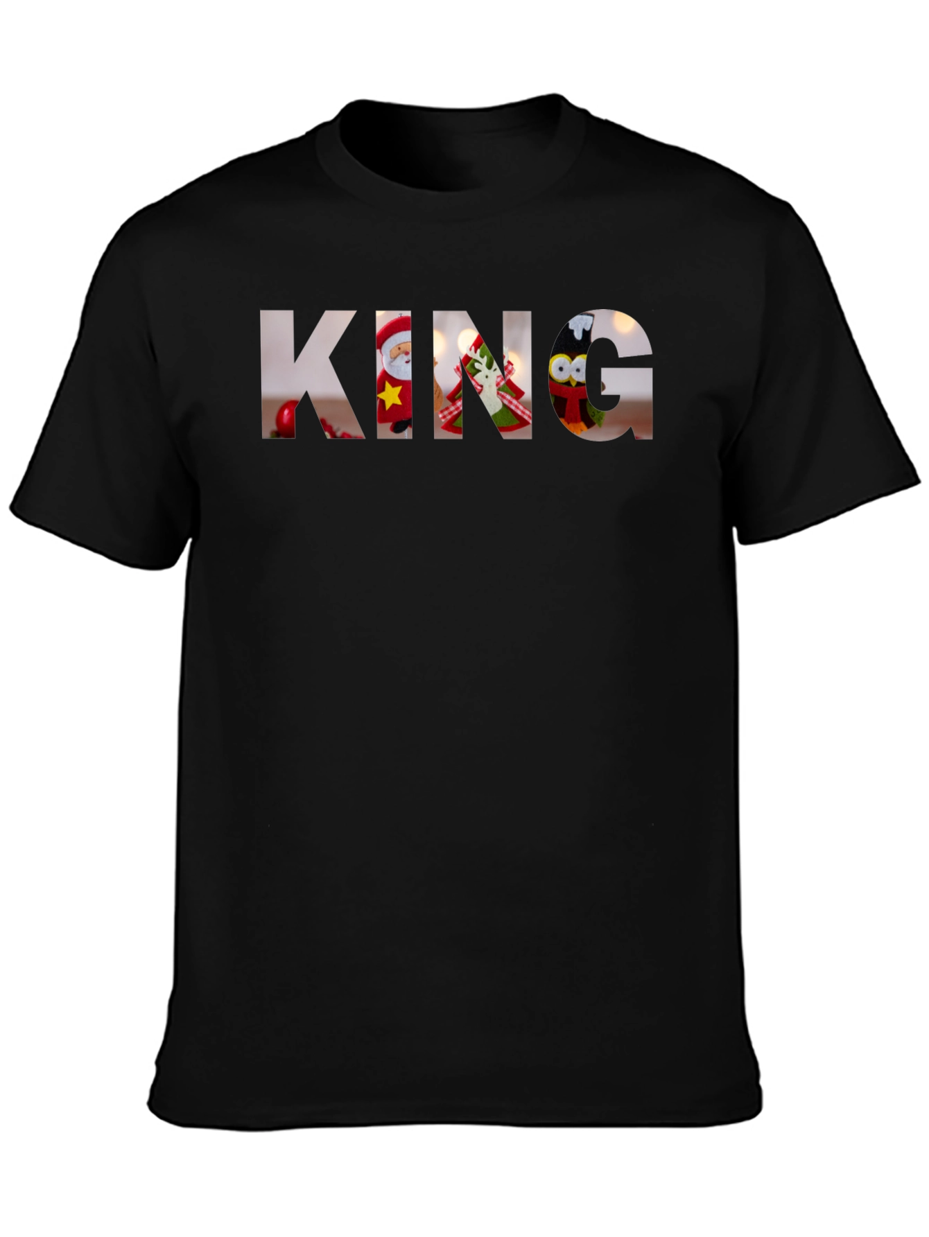 King Christmas T-Shirt Holiday Novelty Tee