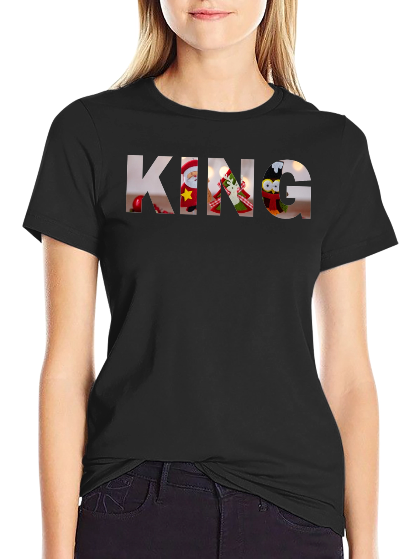 King Christmas T-Shirt Holiday Novelty Tee
