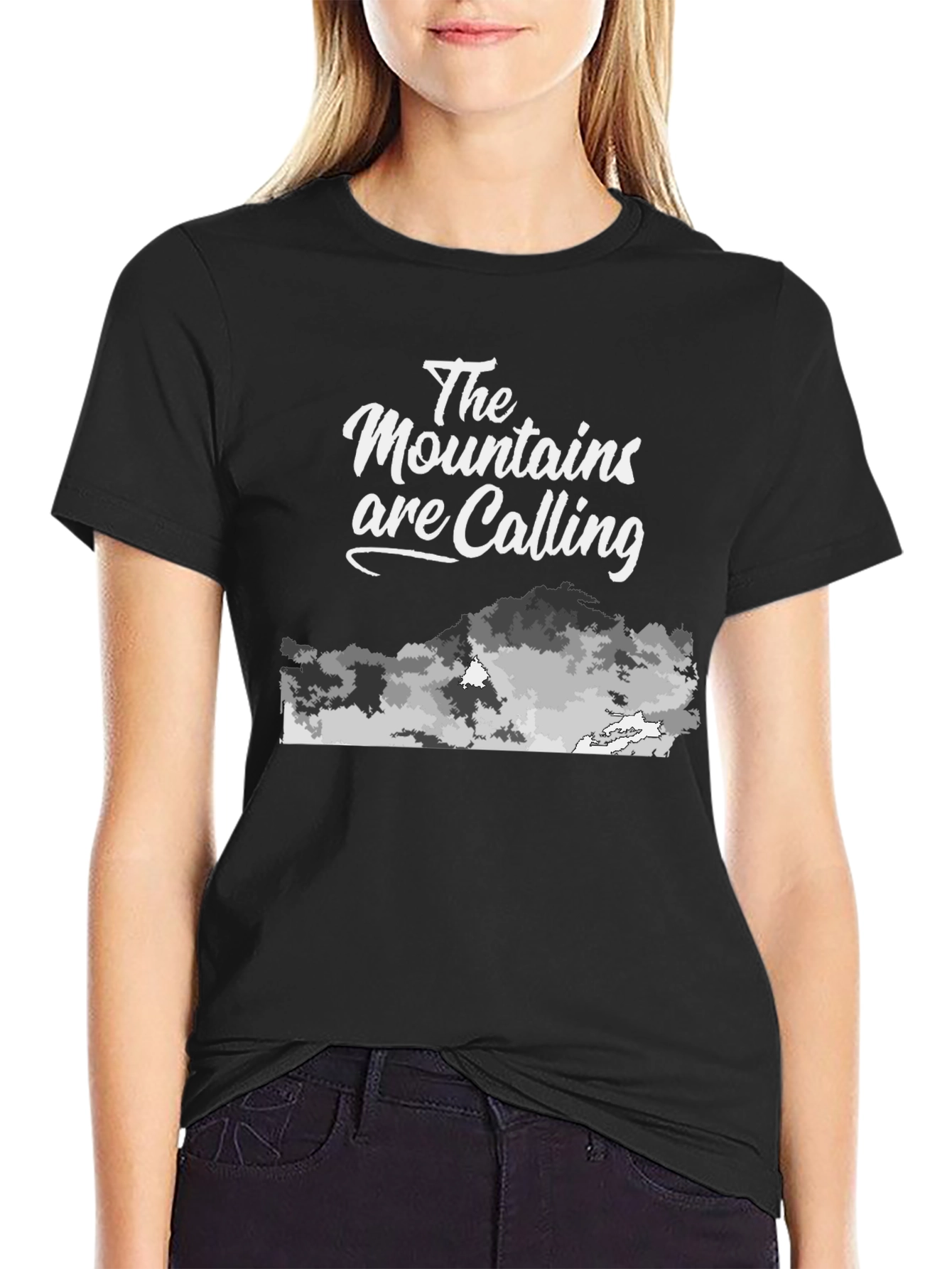 Mountains Are Calling Graphic Tee - Adventure Shirt