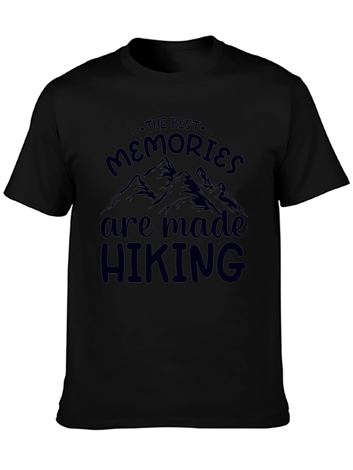Hiking Memories T-Shirt - Mountain Design