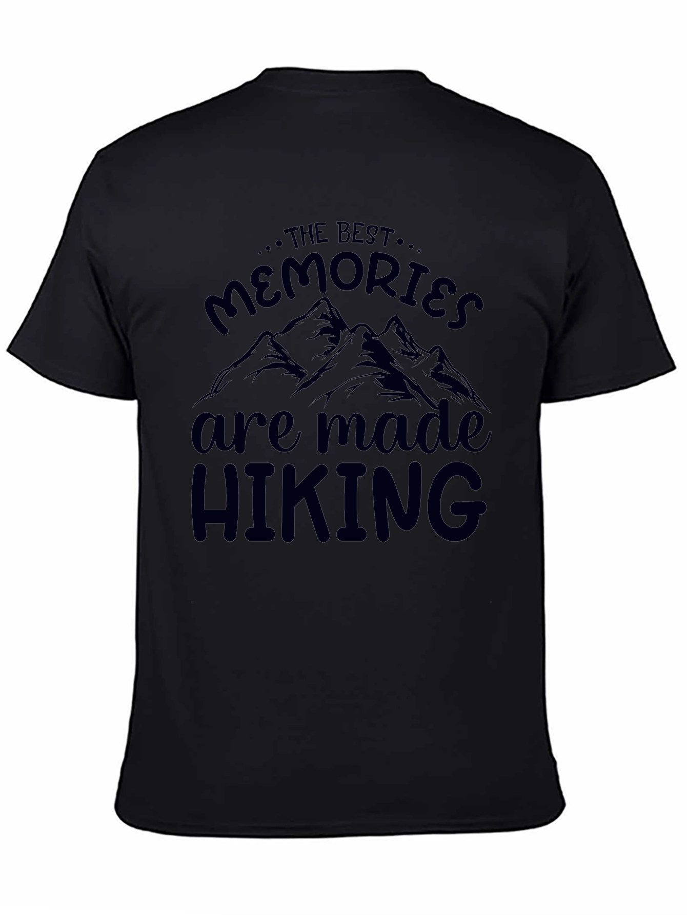 Hiking Memories T-Shirt - Mountain Design