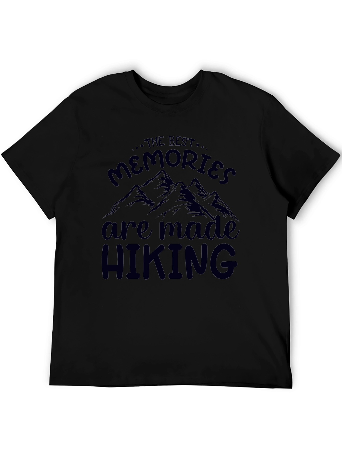Hiking Memories T-Shirt - Mountain Design