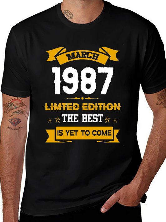 March 1987 Limited Edition Best is Yet to Come T-Shirt