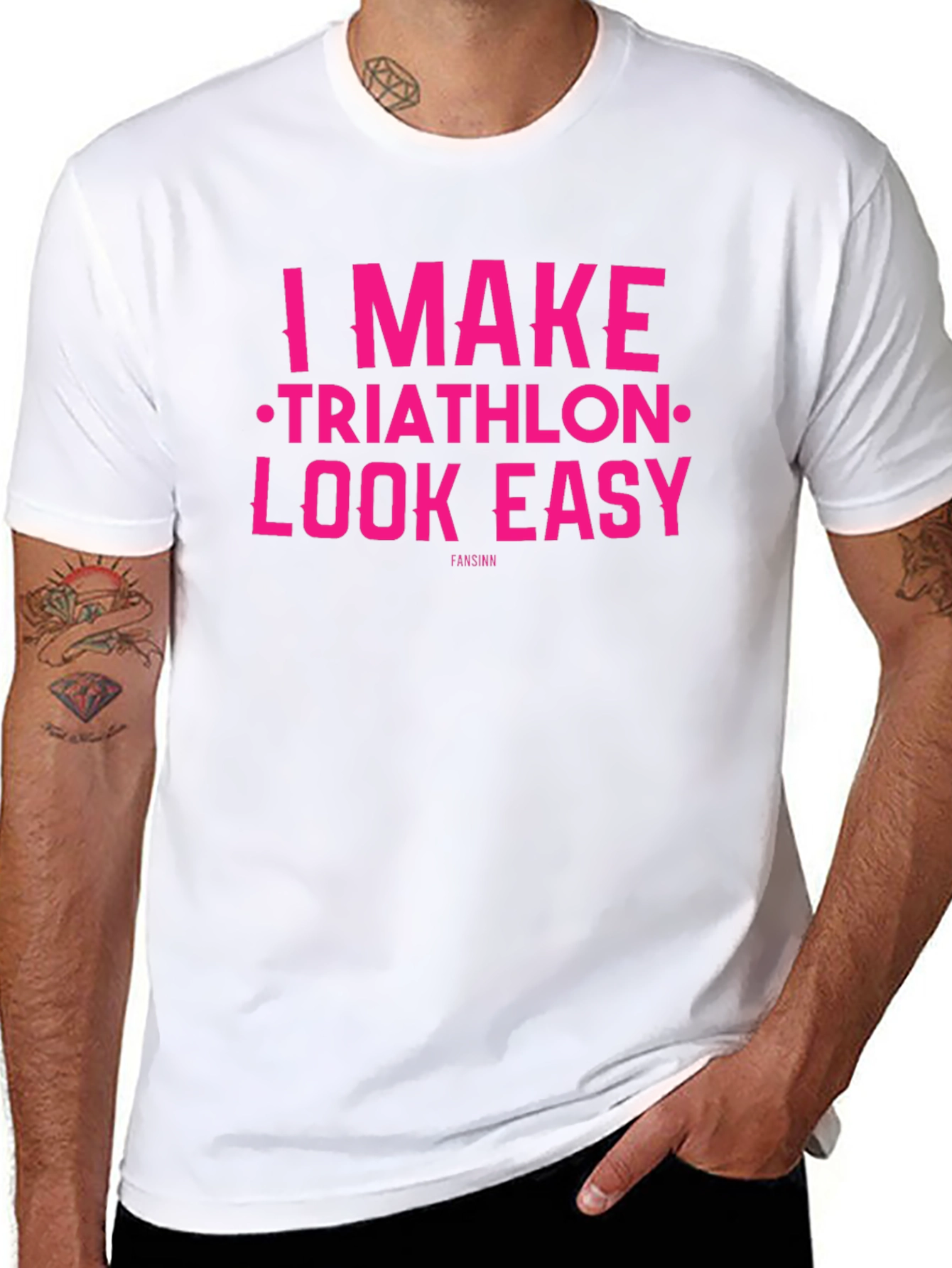 I Make Triathlon Look Easy T-Shirt
