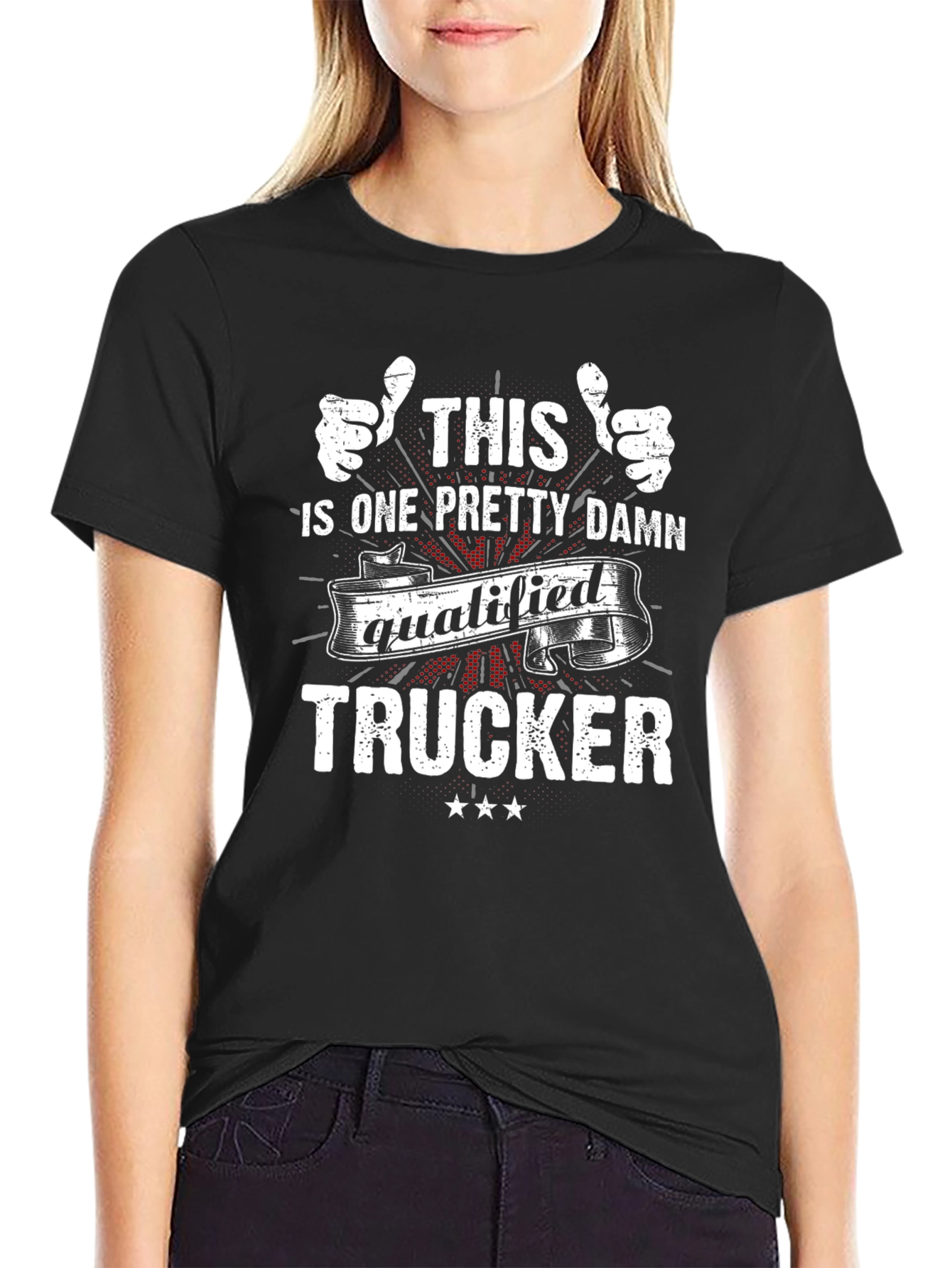 Qualified Trucker Graphic Tee