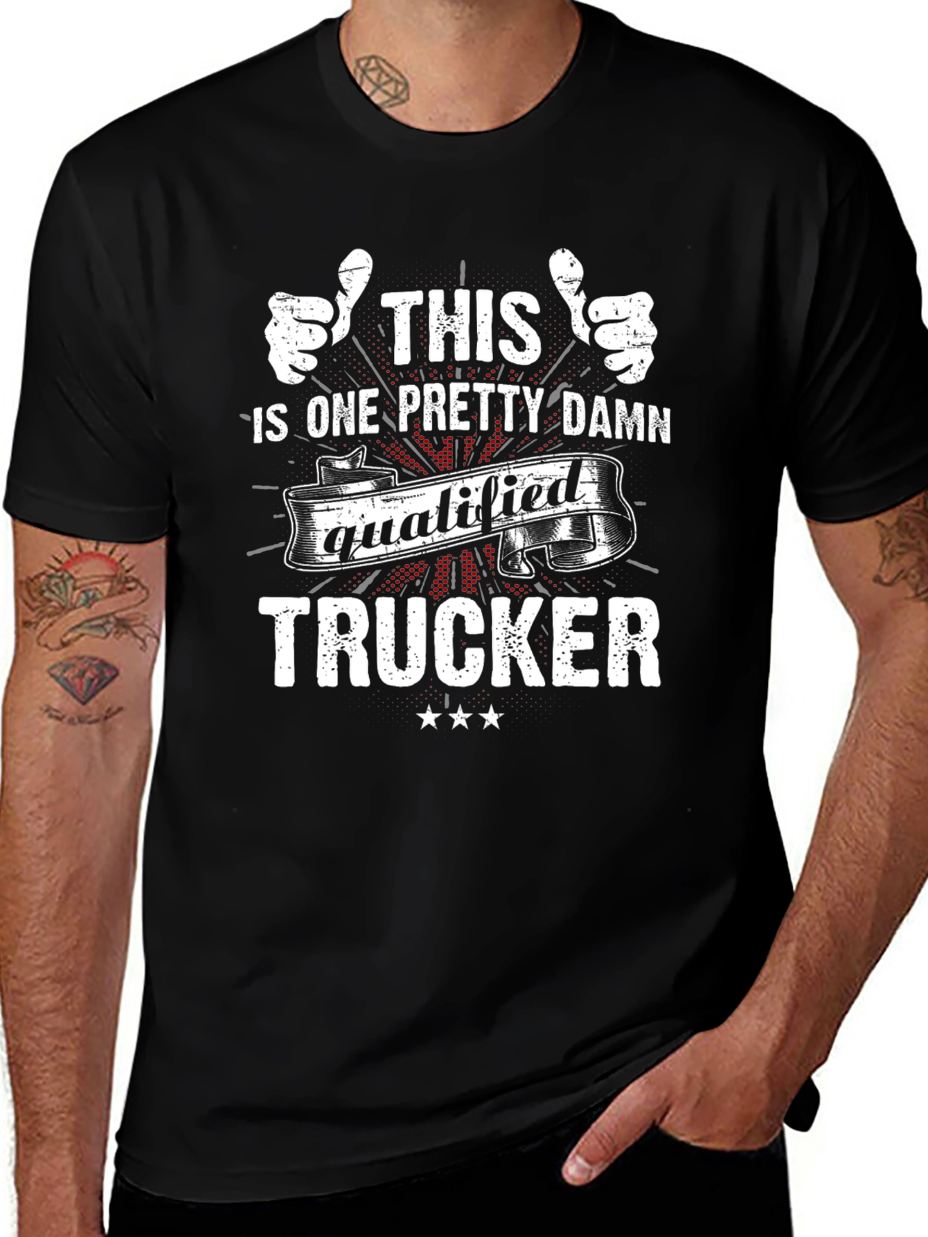 Qualified Trucker Graphic Tee