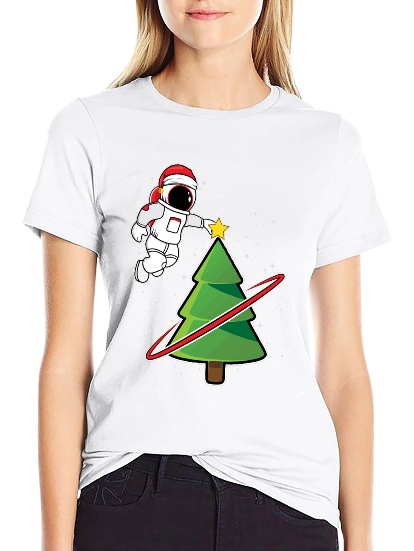 Christmas Astronaut T-Shirt
