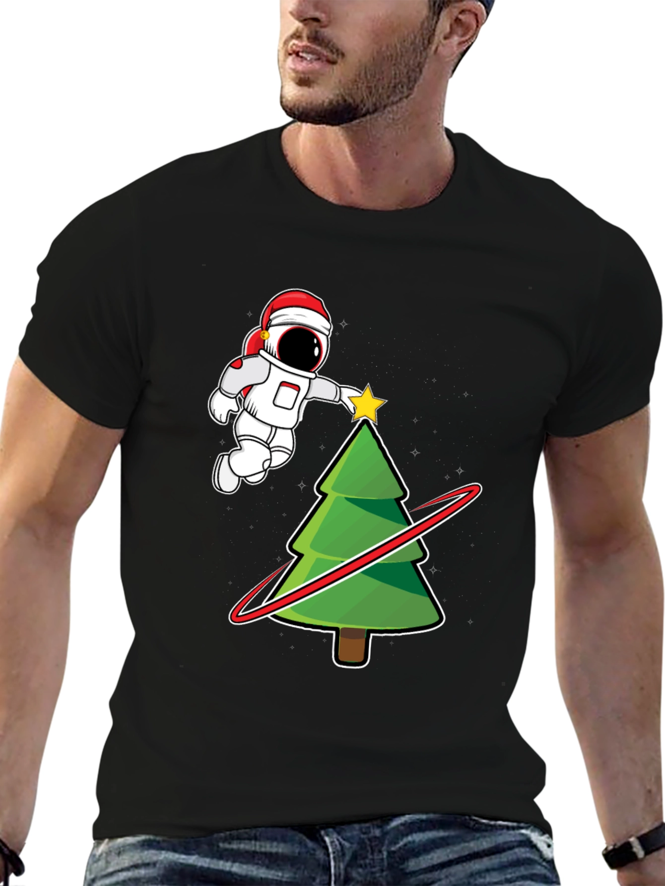 Christmas Astronaut T-Shirt