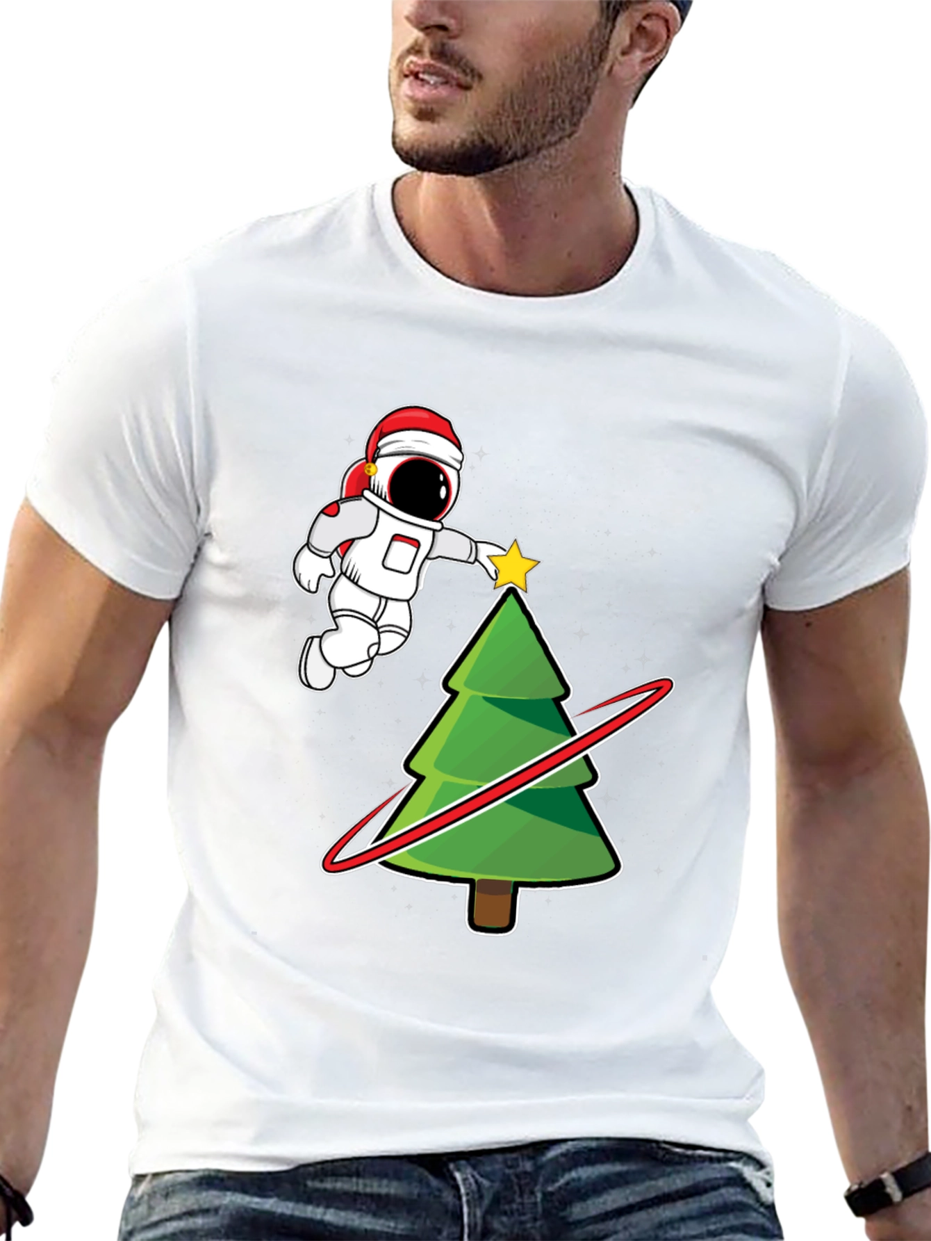 Christmas Astronaut T-Shirt