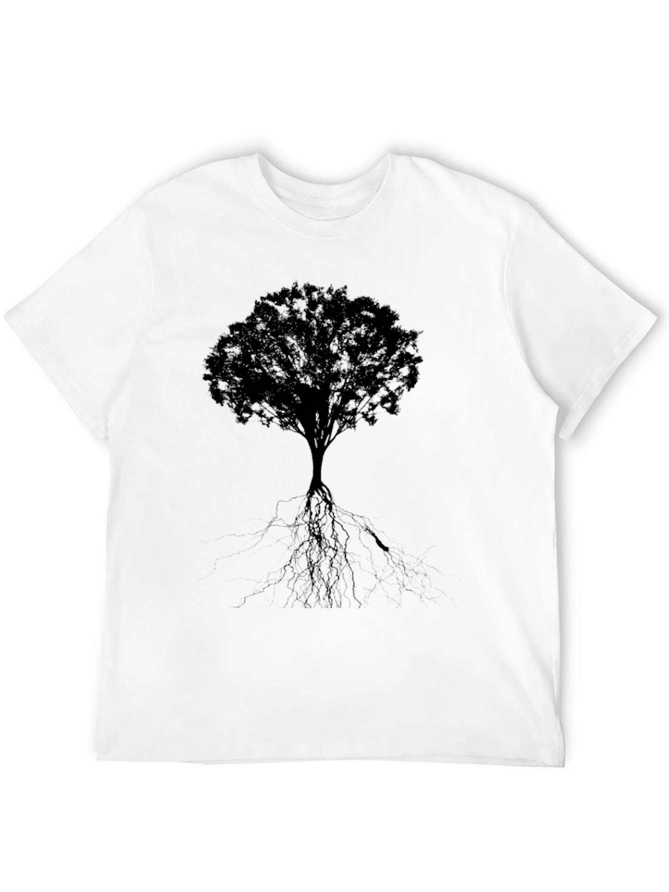 Tree Graphic Black T-Shirt