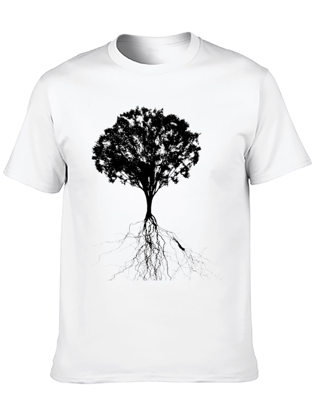 Tree Graphic Black T-Shirt