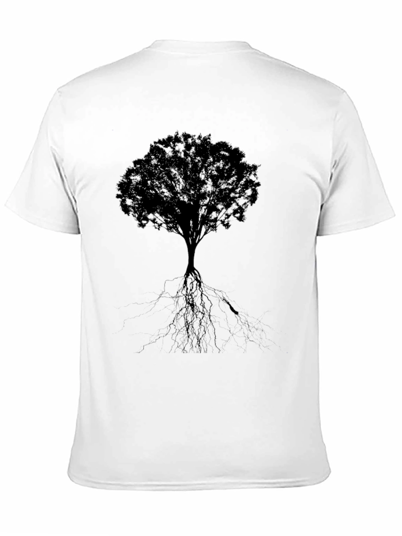 Tree Graphic Black T-Shirt