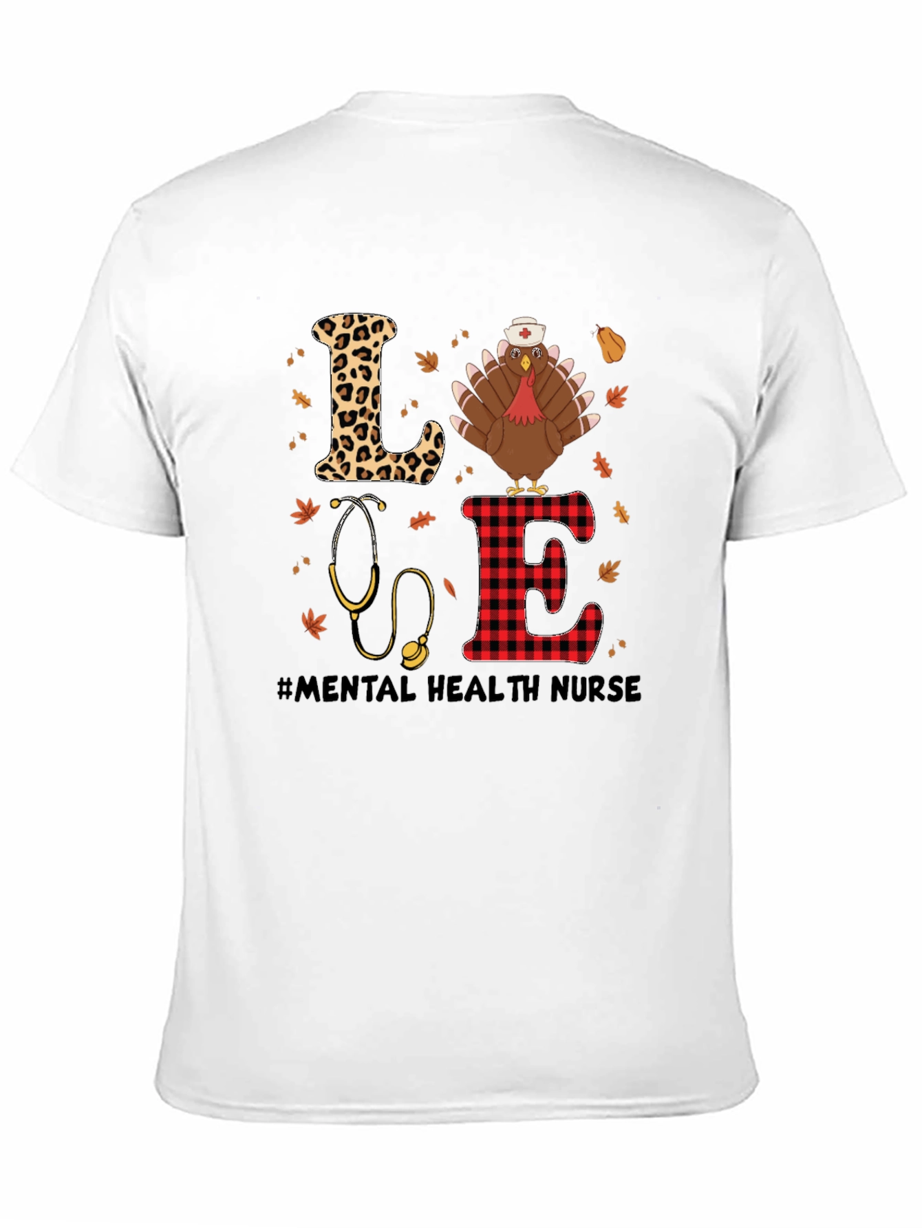Mental Health Nurse Thanksgiving T-Shirt