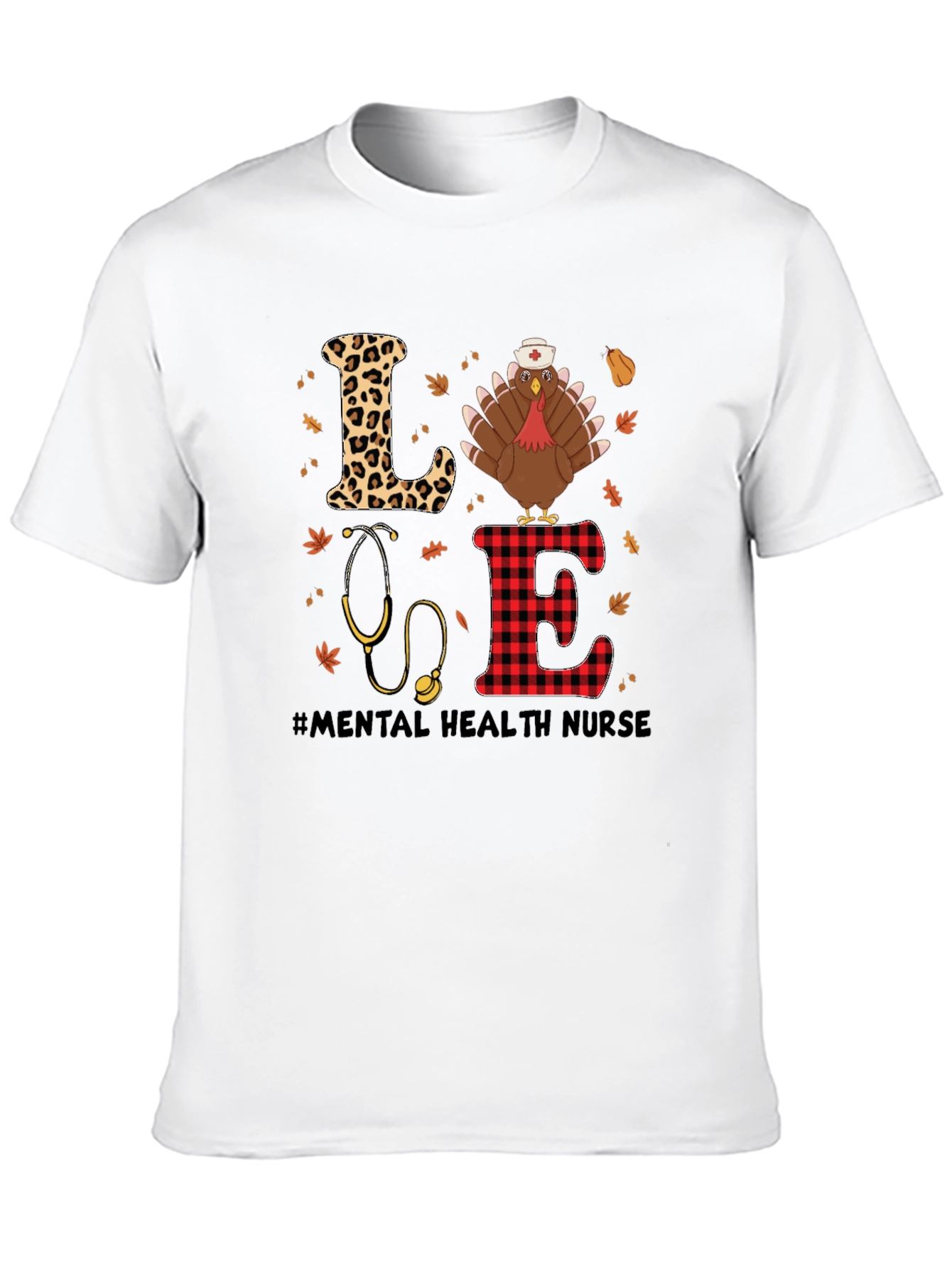Mental Health Nurse Thanksgiving T-Shirt