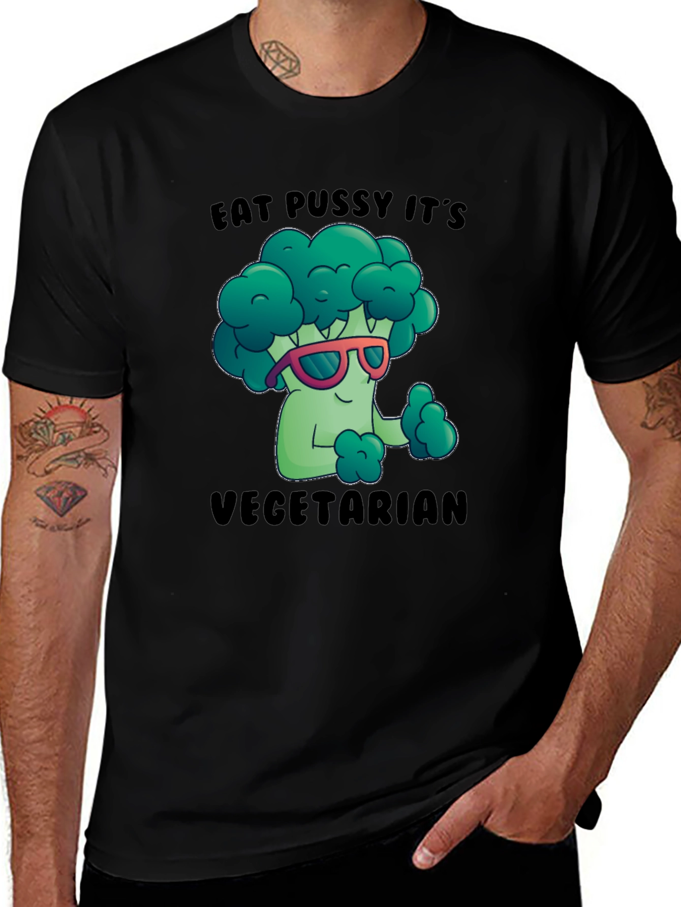 Eat P***y Its Vegetarian Funny T-Shirt