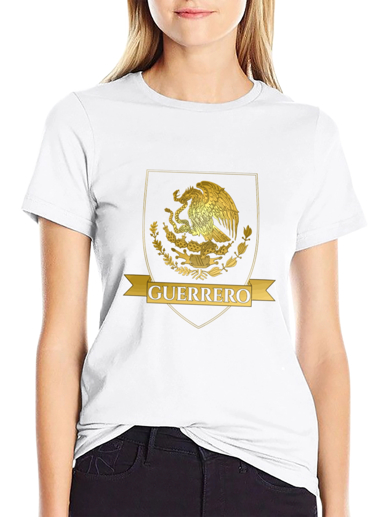 Guerrero Eagle Shield Graphic T-Shirt