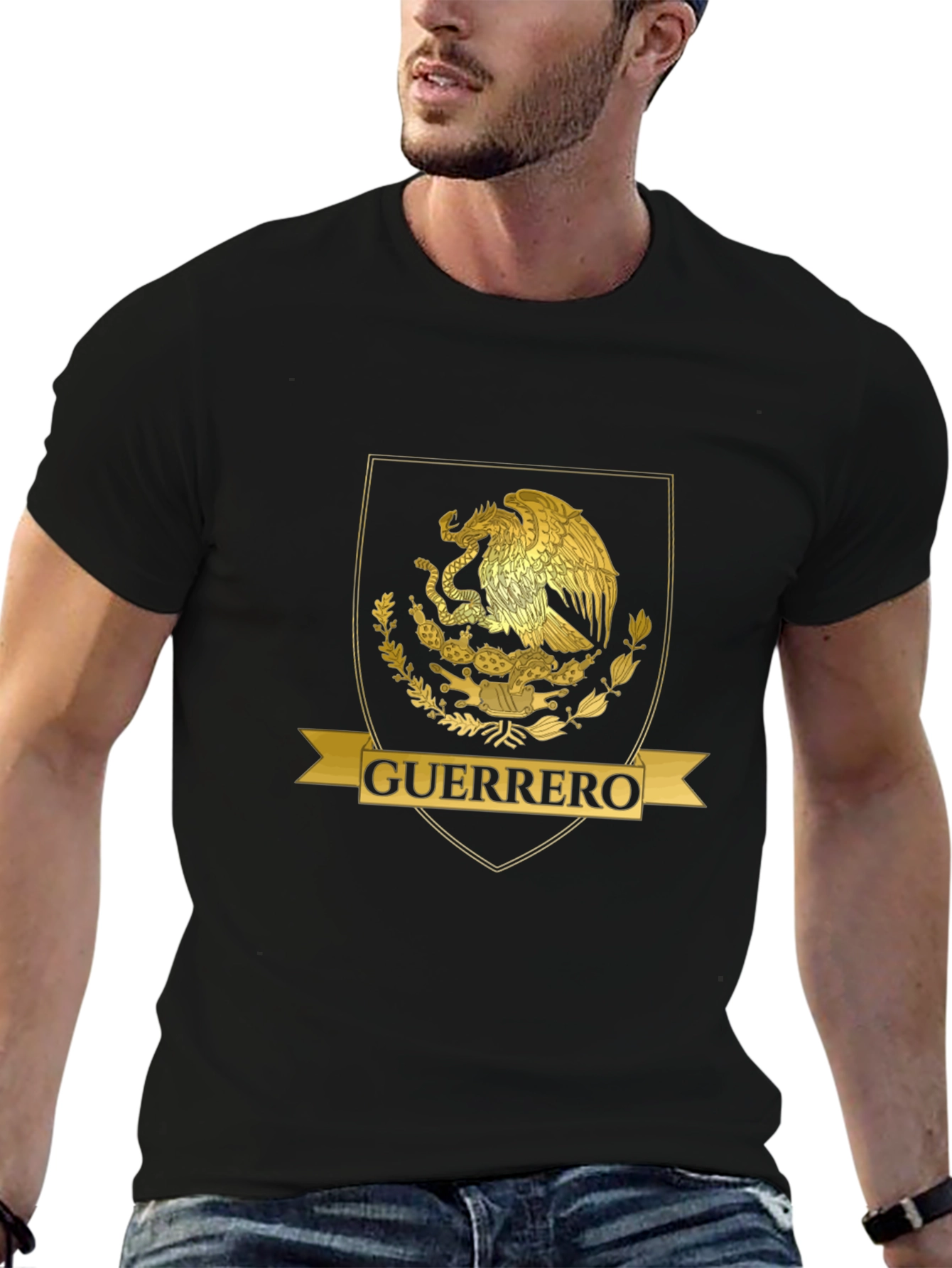 Guerrero Eagle Shield Graphic T-Shirt