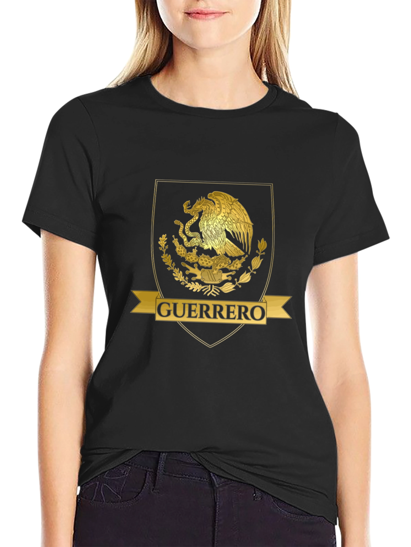 Guerrero Eagle Shield Graphic T-Shirt