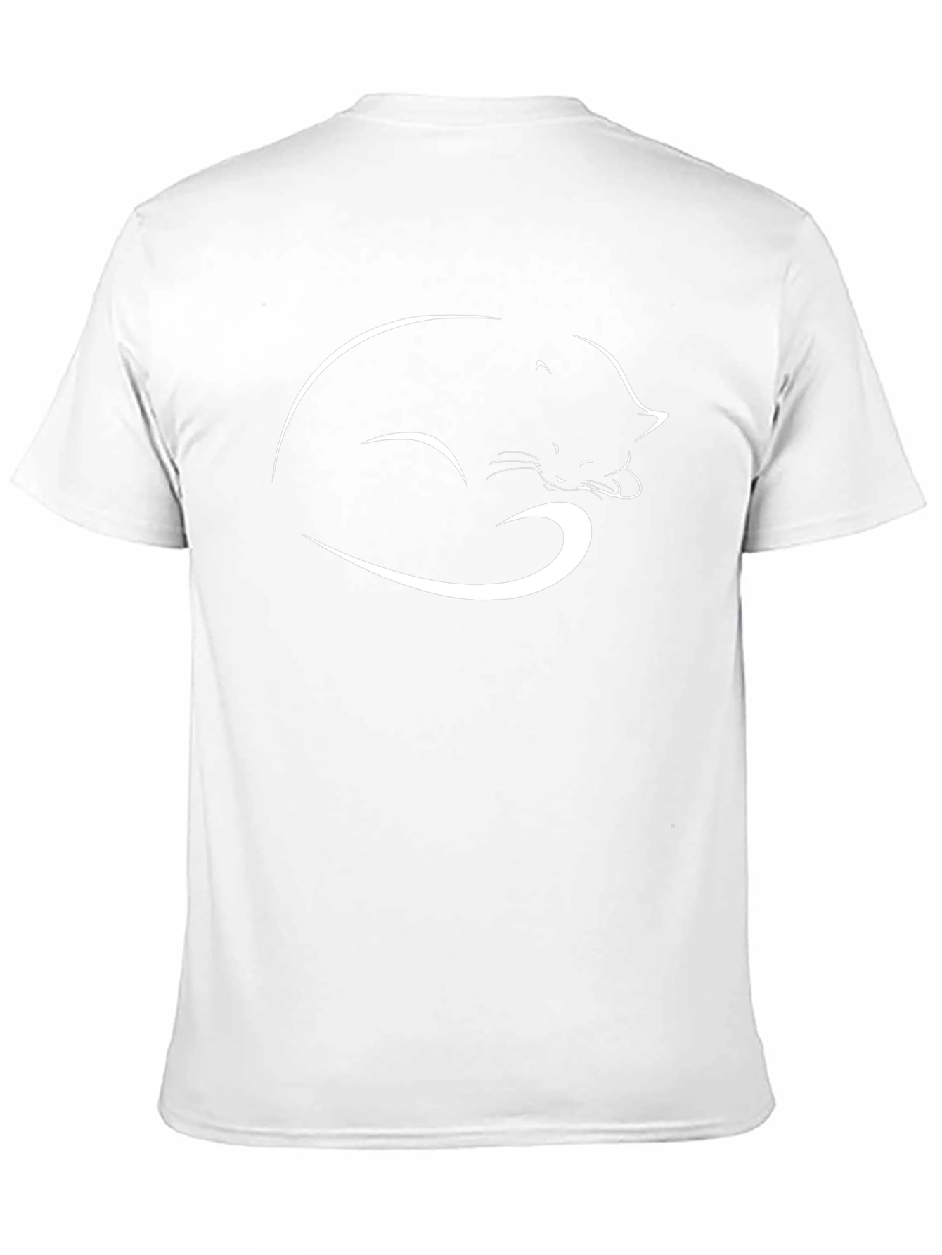 Cool Cat Nap Black T-Shirt