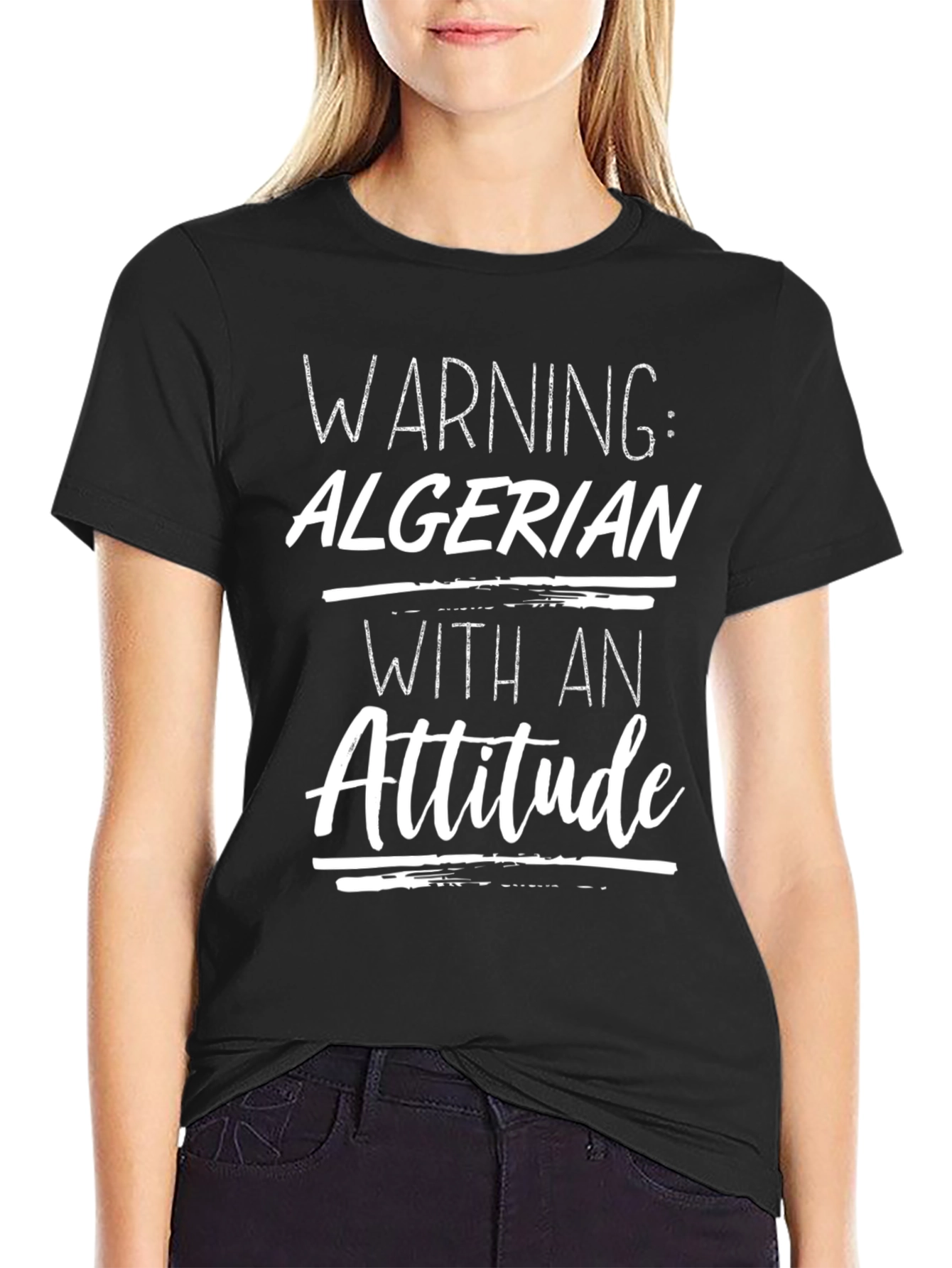 Warning Algerian With an Attitude T-Shirt