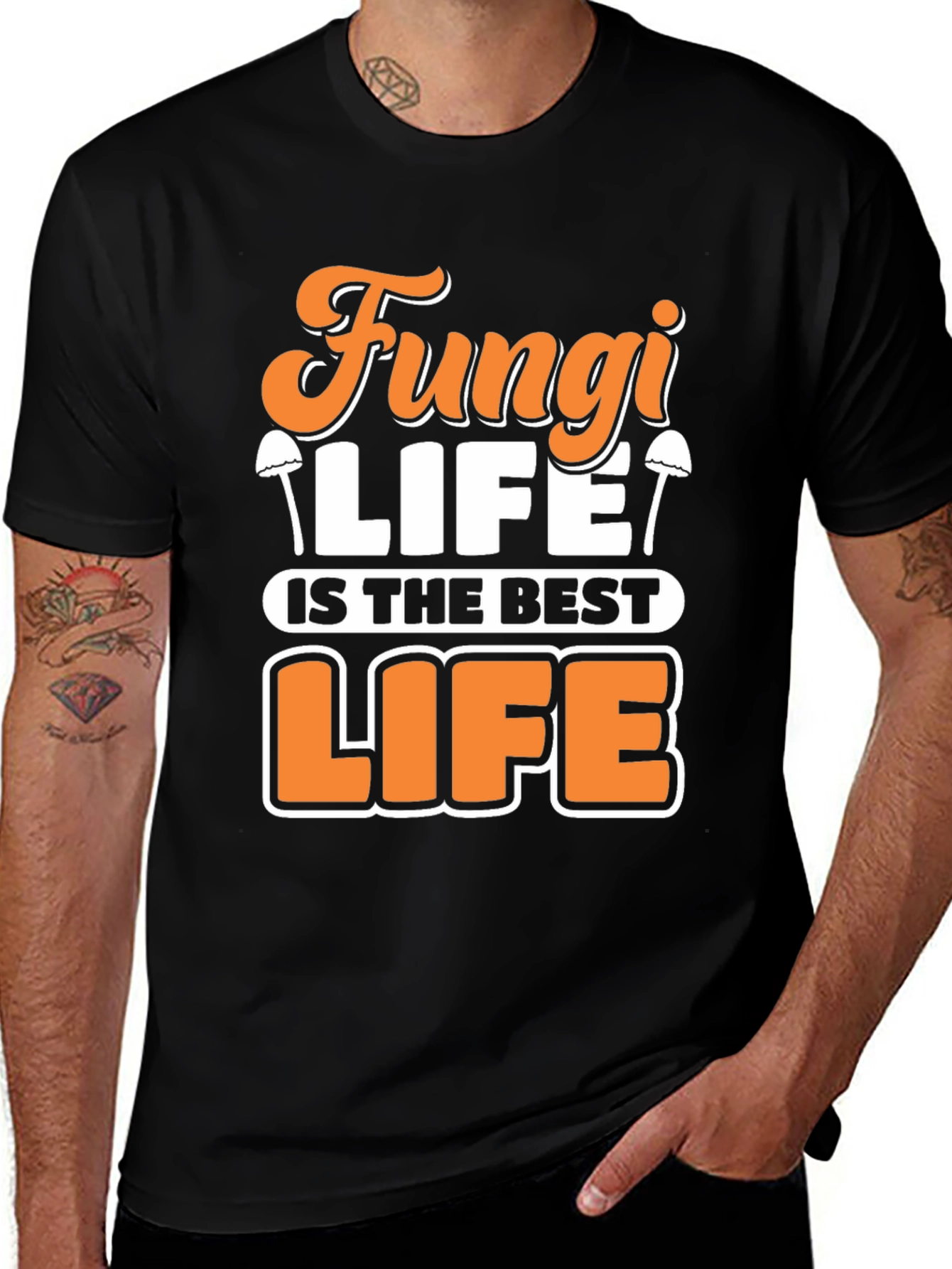 Fungi Life T-Shirt - Best Life Tee