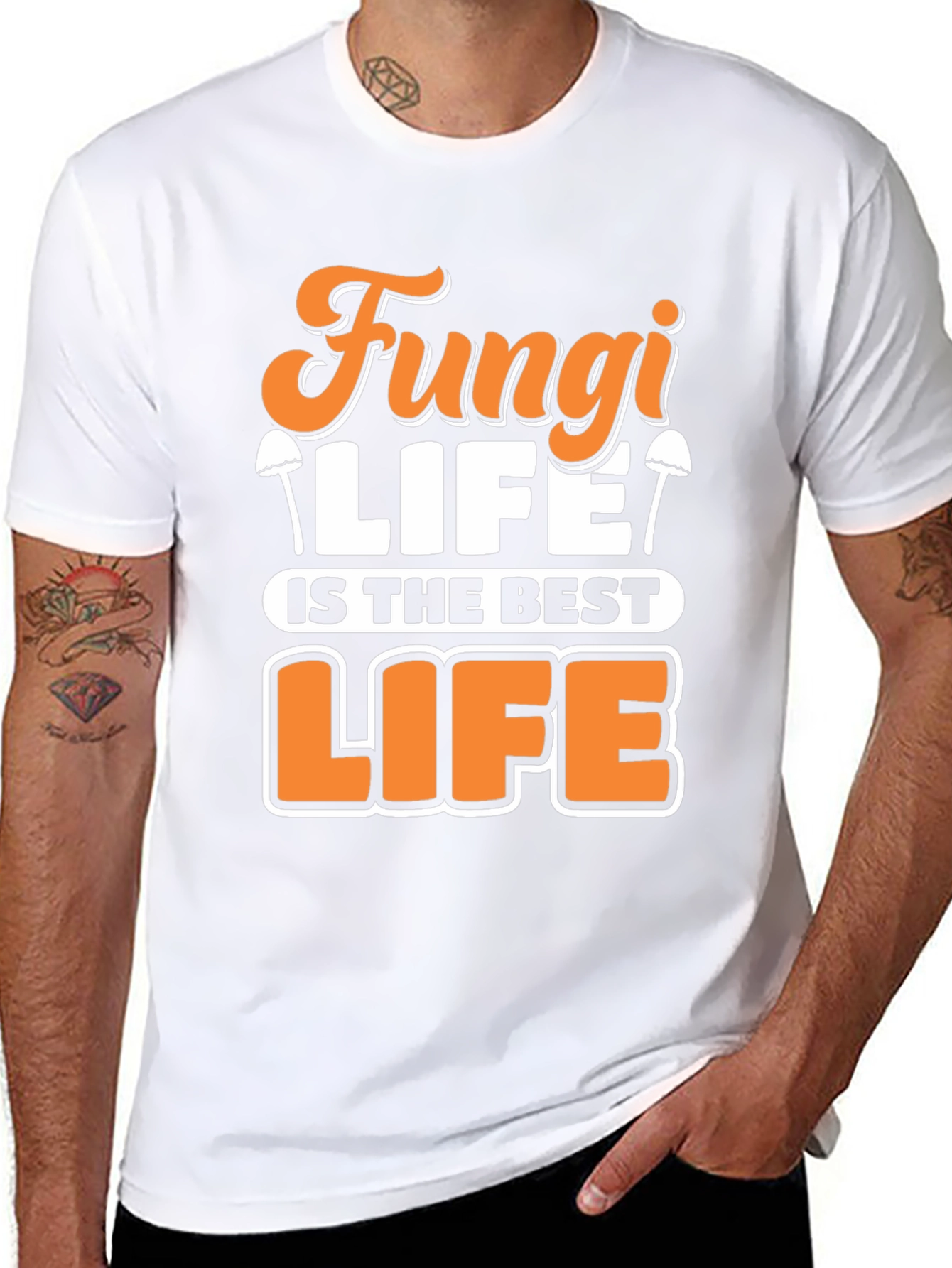 Fungi Life T-Shirt - Best Life Tee